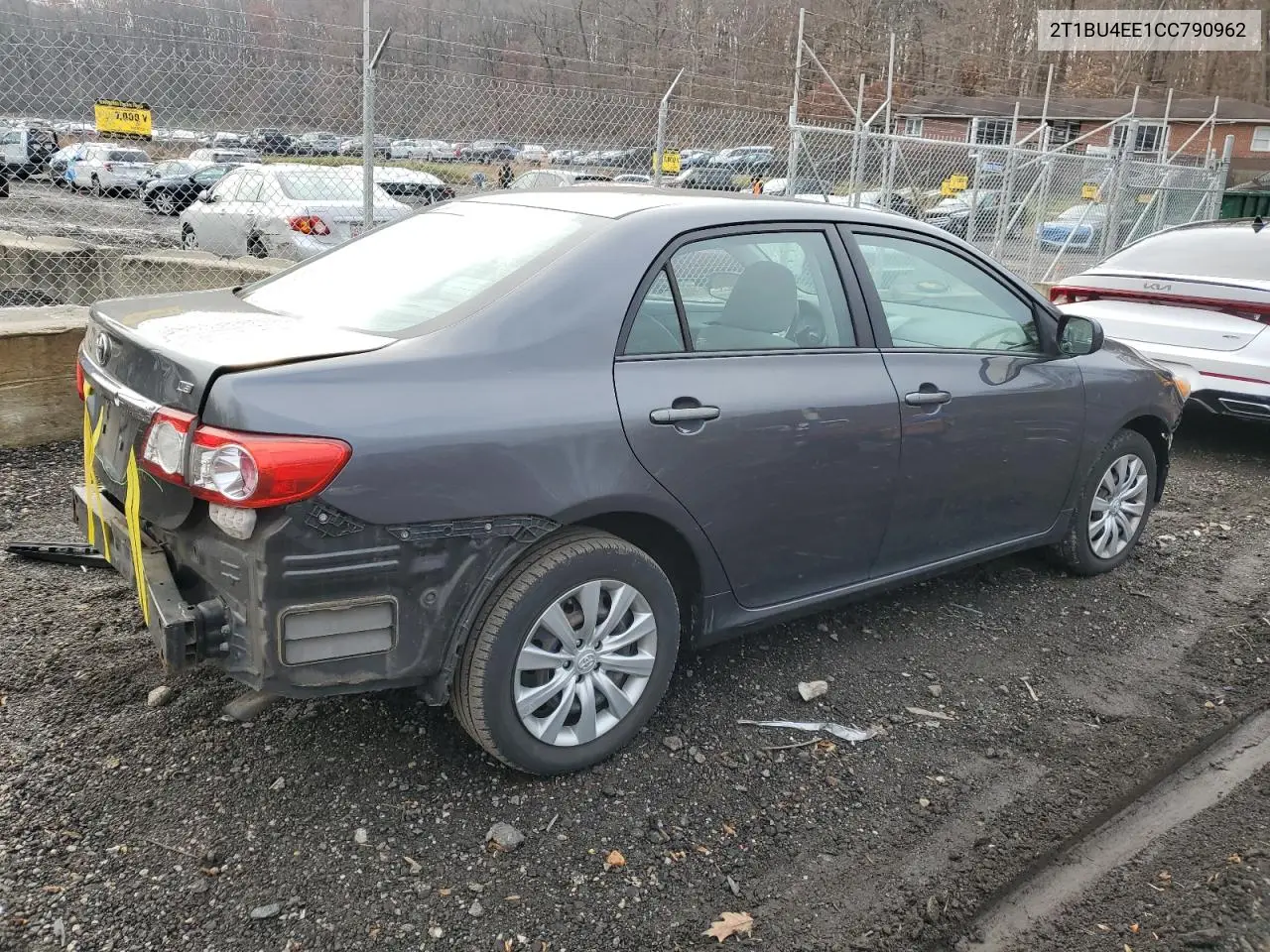 2T1BU4EE1CC790962 2012 Toyota Corolla Base
