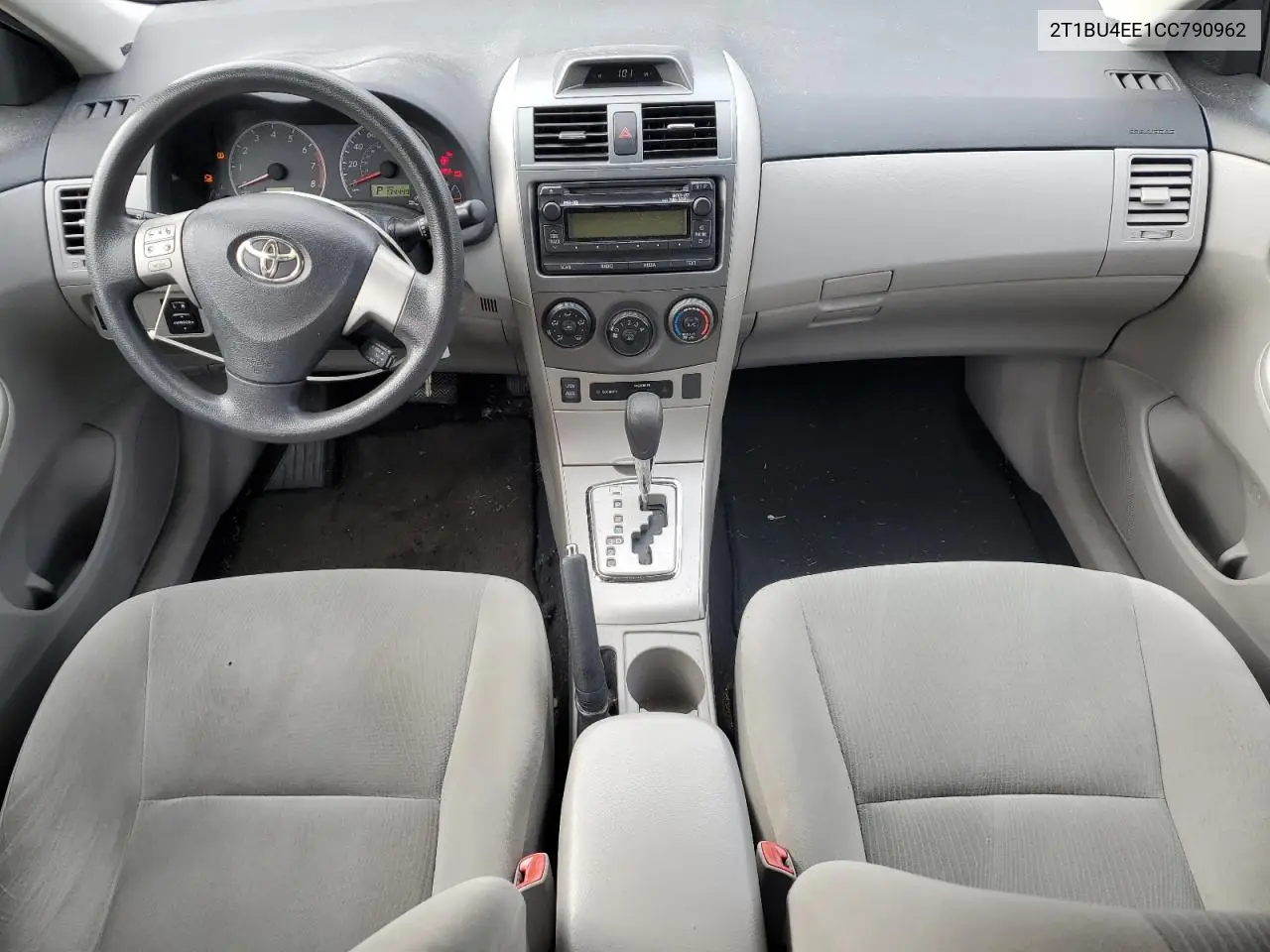 2T1BU4EE1CC790962 2012 Toyota Corolla Base