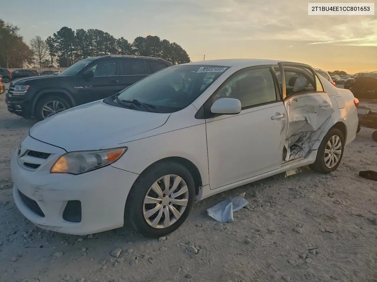 2T1BU4EE1CC801653 2012 Toyota Corolla Base