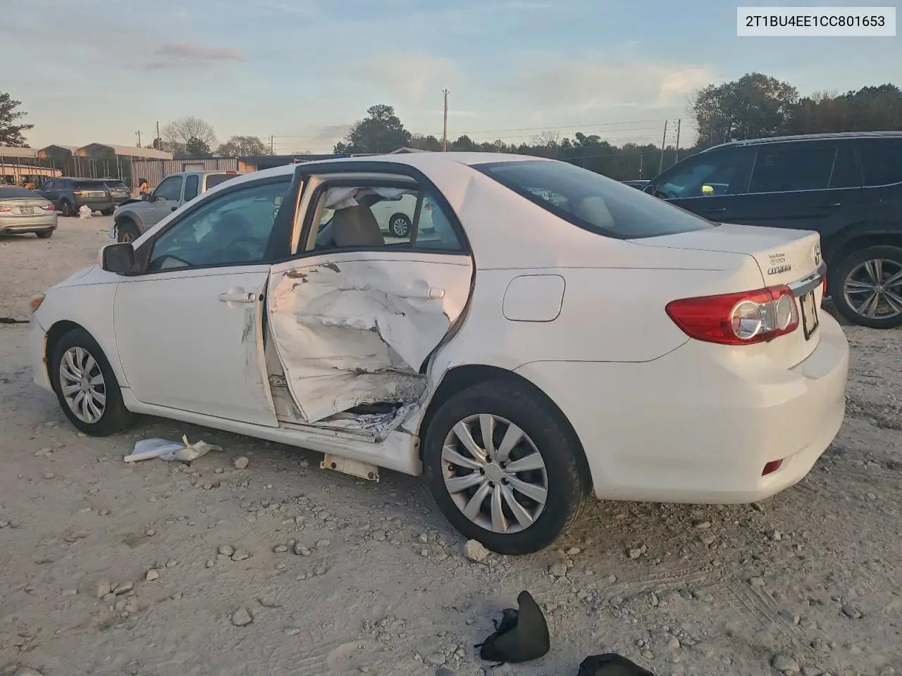 2T1BU4EE1CC801653 2012 Toyota Corolla Base
