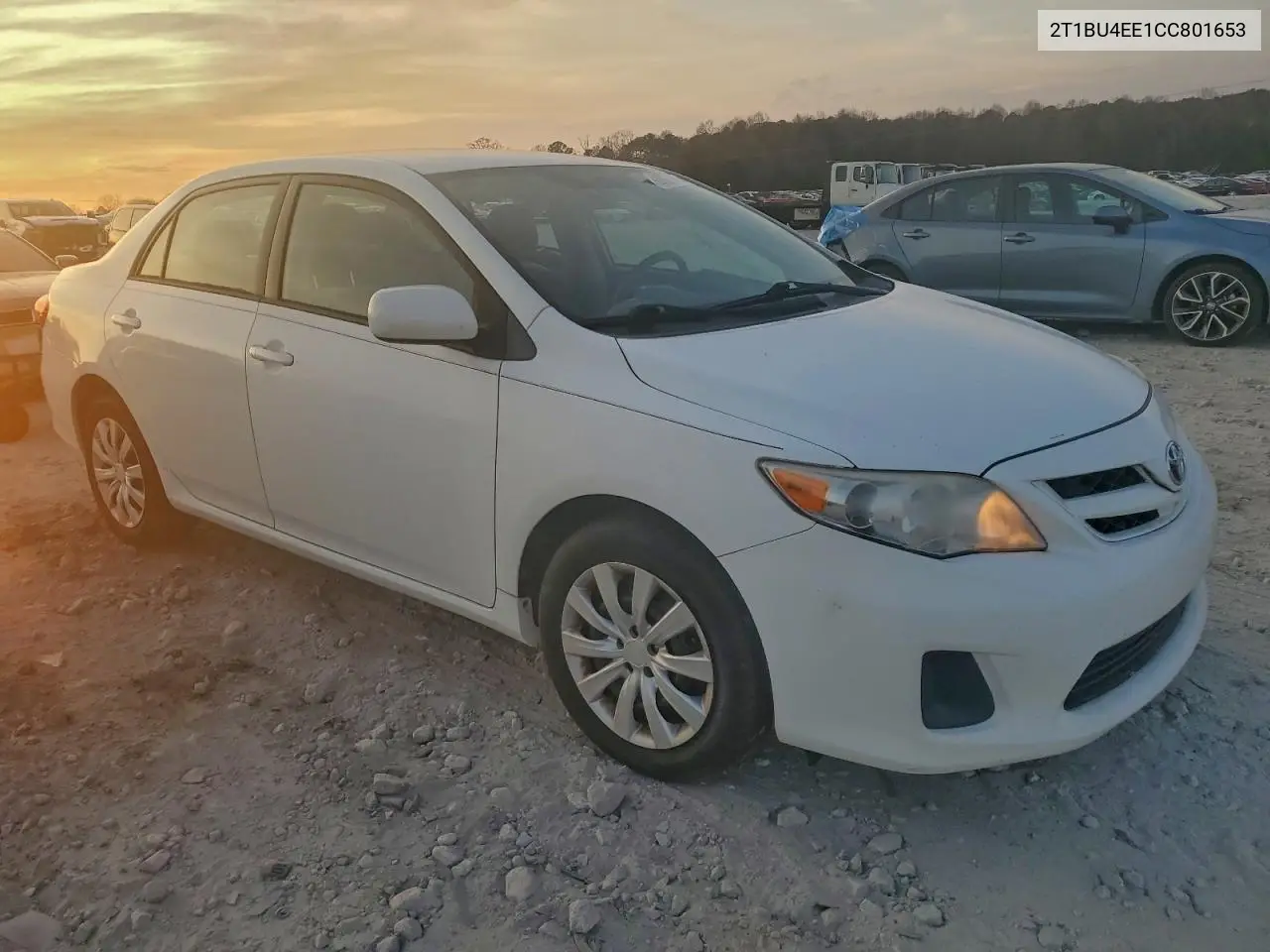 2T1BU4EE1CC801653 2012 Toyota Corolla Base