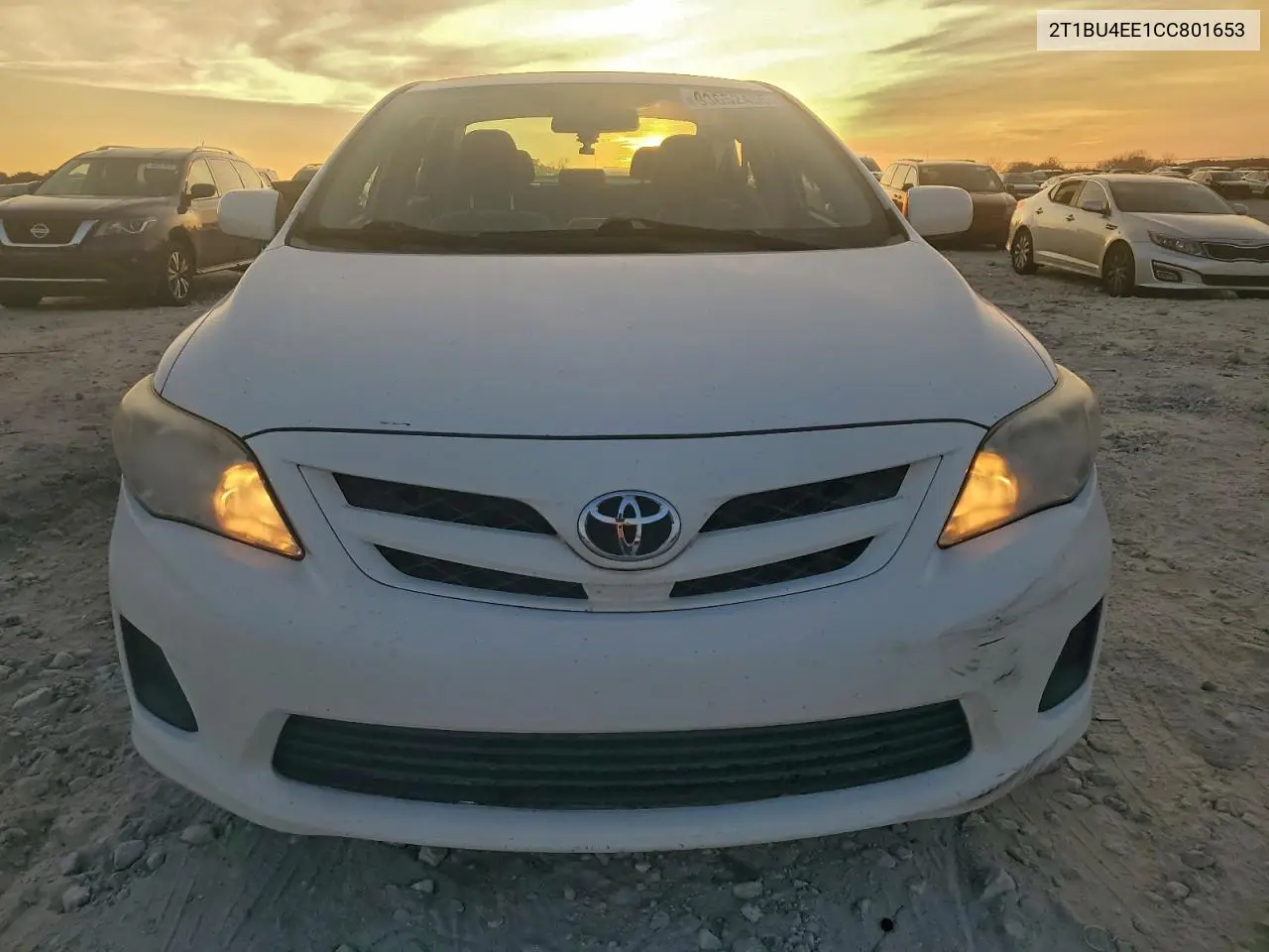 2T1BU4EE1CC801653 2012 Toyota Corolla Base