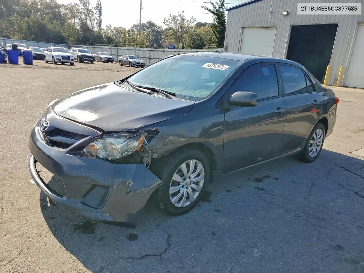 2T1BU4EE5CC877585 2012 Toyota Corolla Base