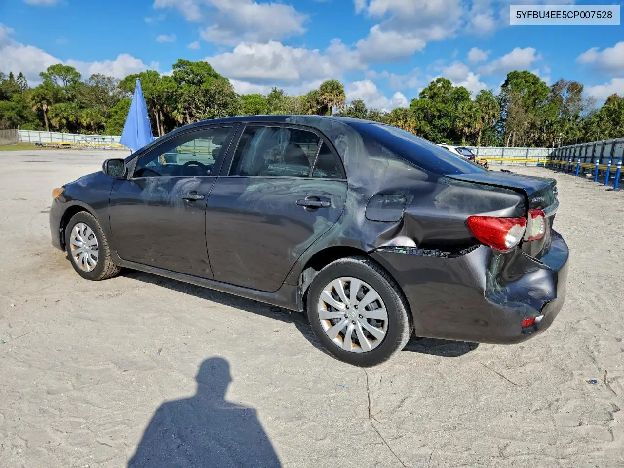 5YFBU4EE5CP007528 2012 Toyota Corolla Base