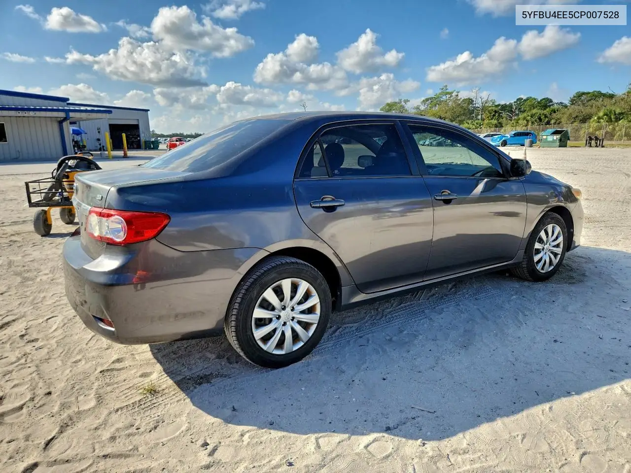 5YFBU4EE5CP007528 2012 Toyota Corolla Base