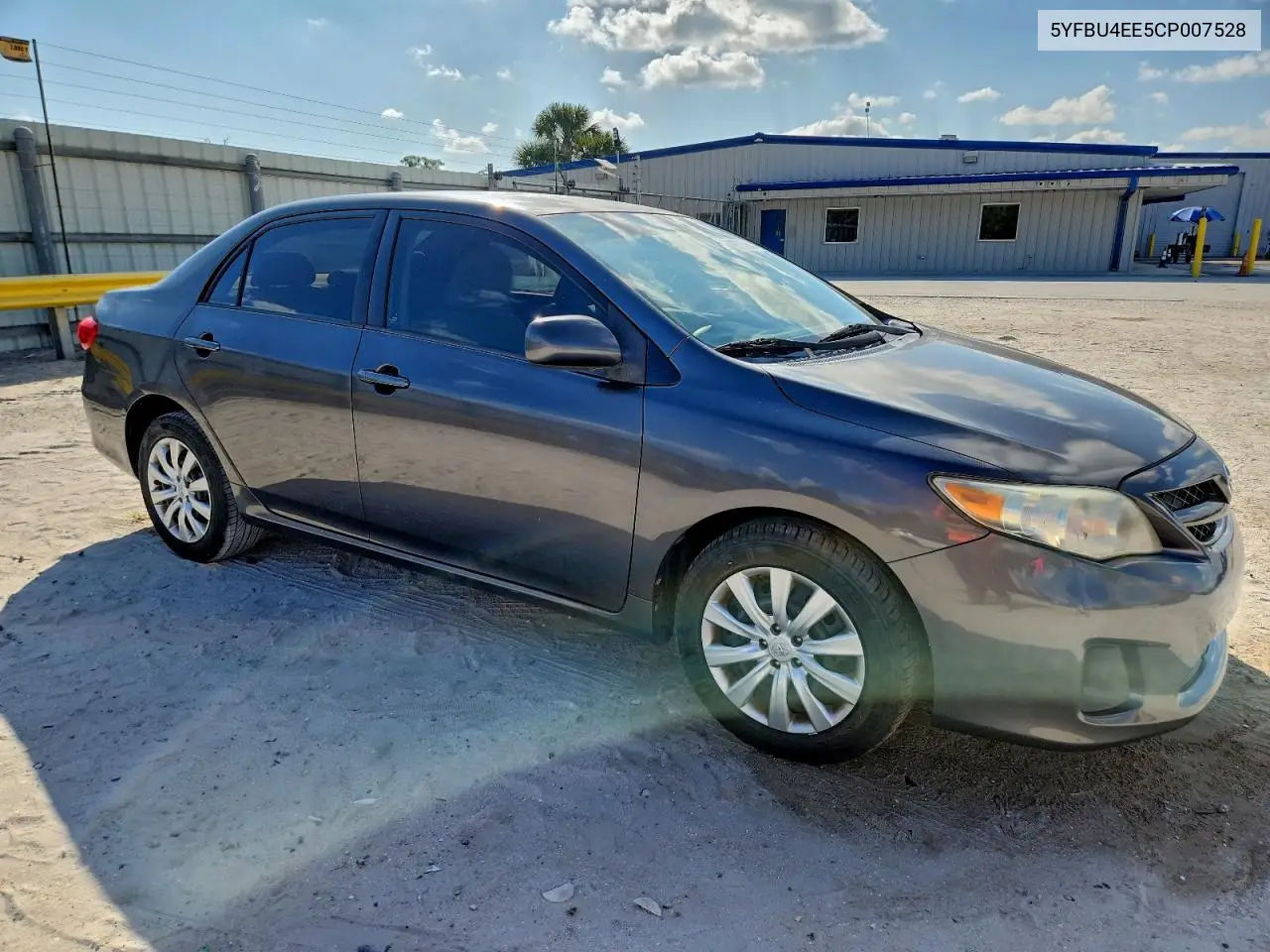 5YFBU4EE5CP007528 2012 Toyota Corolla Base