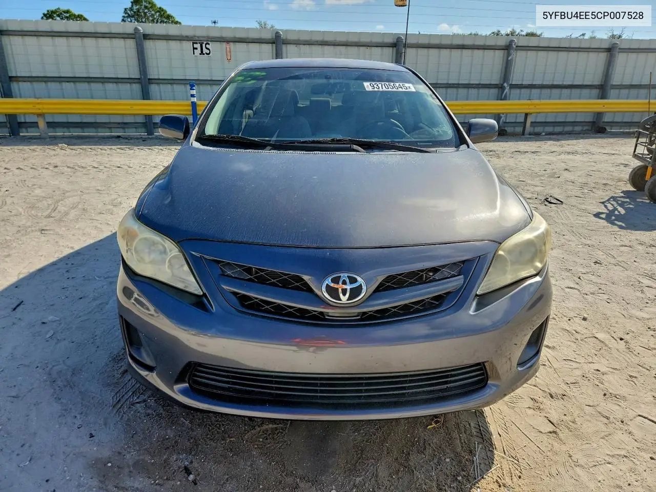 5YFBU4EE5CP007528 2012 Toyota Corolla Base