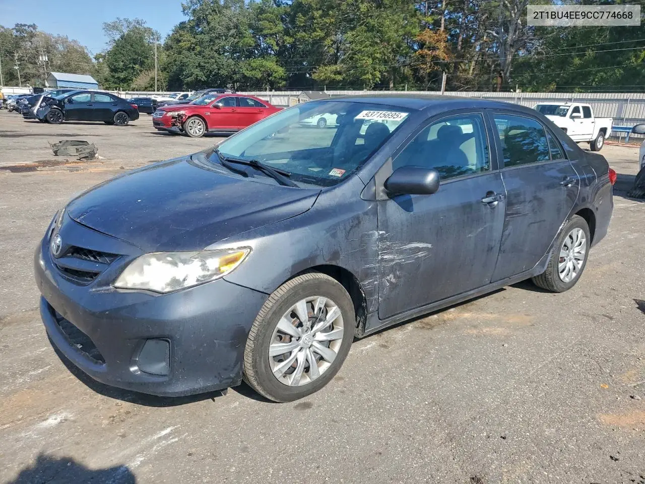 2T1BU4EE9CC774668 2012 Toyota Corolla Base