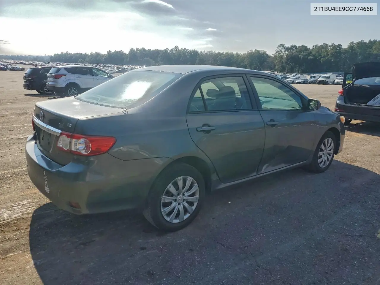2T1BU4EE9CC774668 2012 Toyota Corolla Base