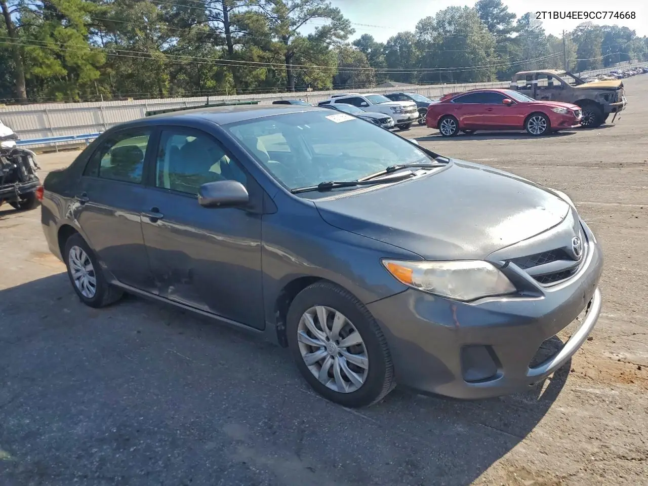 2T1BU4EE9CC774668 2012 Toyota Corolla Base