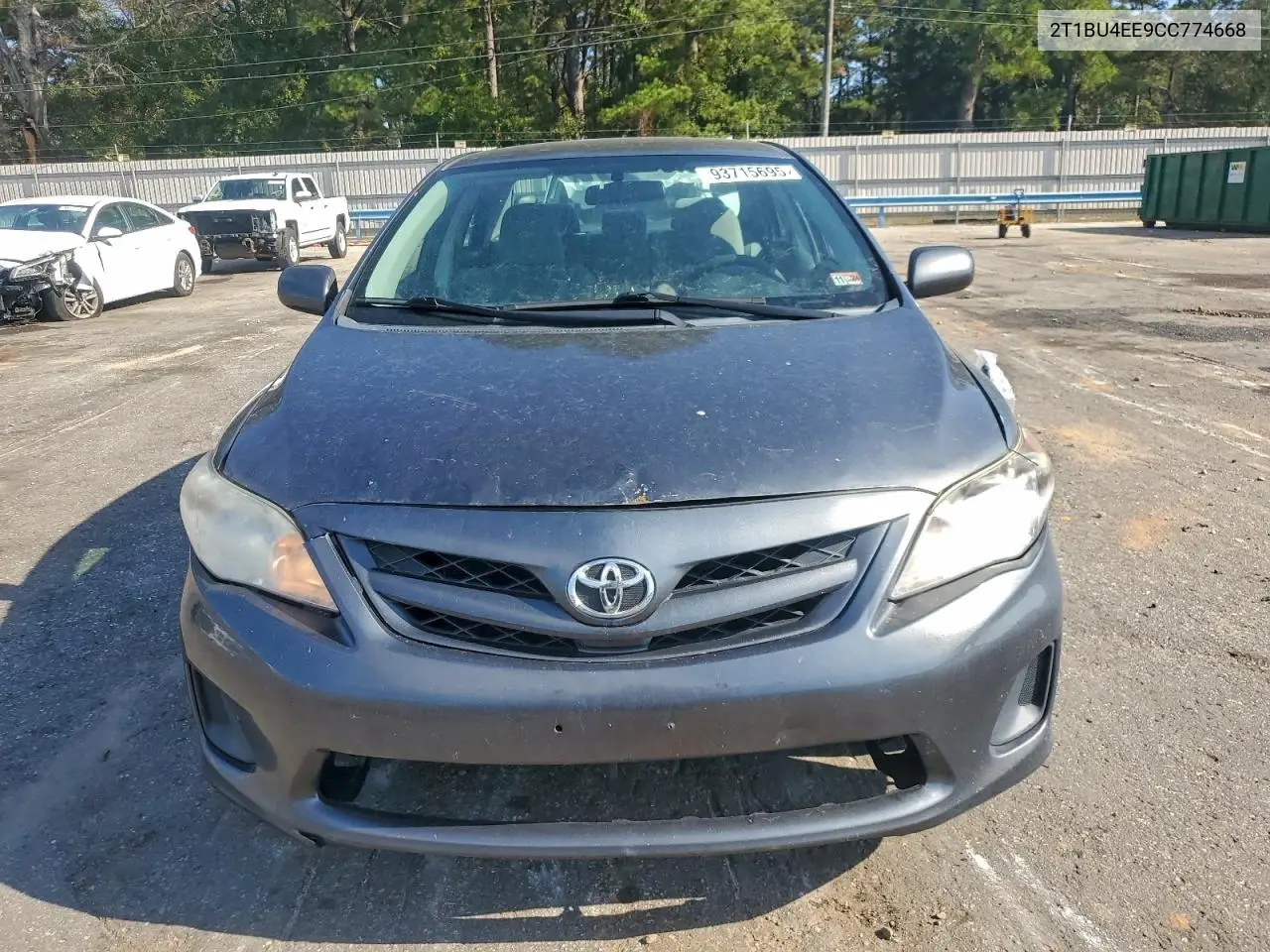 2T1BU4EE9CC774668 2012 Toyota Corolla Base