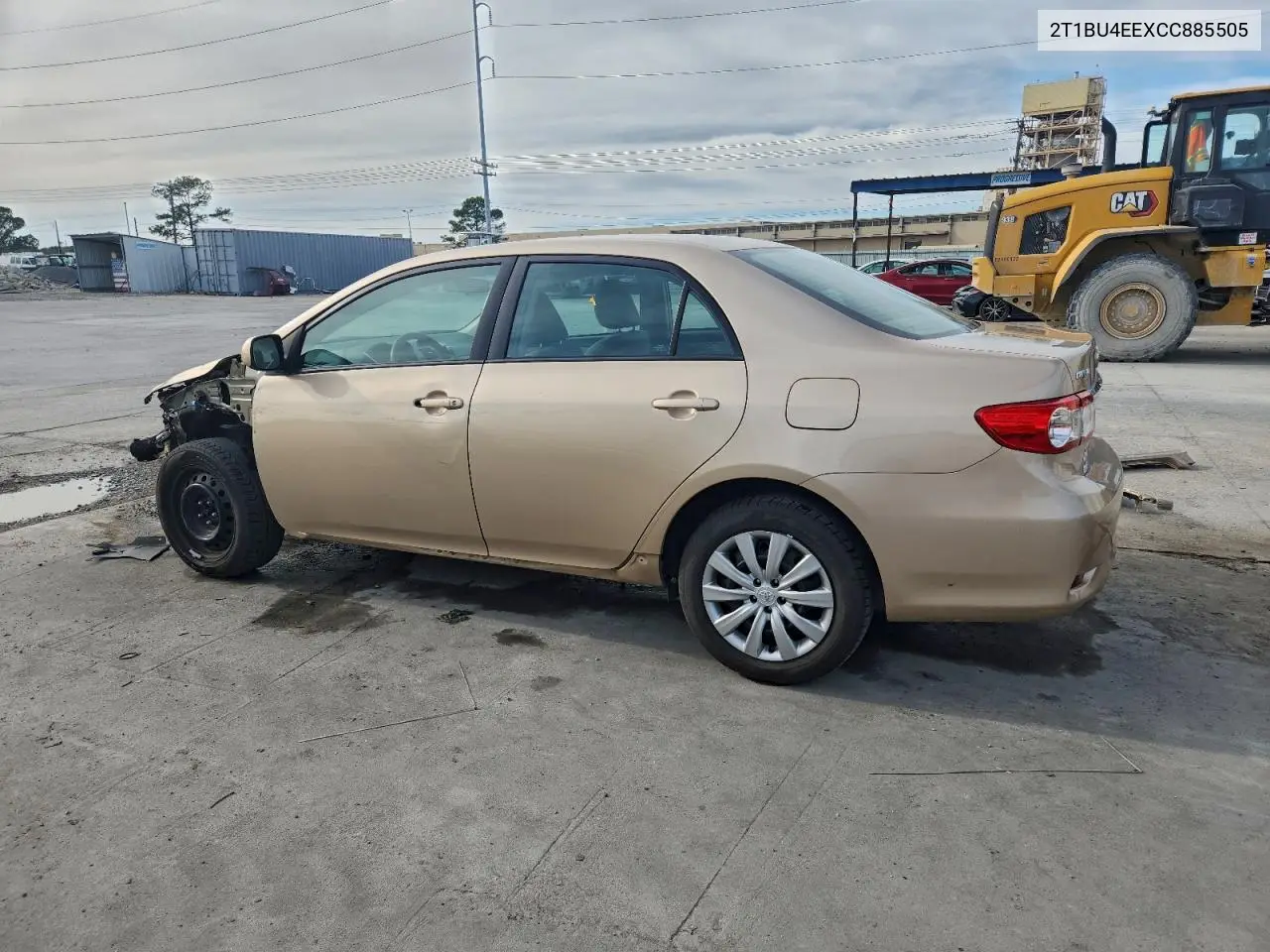 2T1BU4EEXCC885505 2012 Toyota Corolla Base