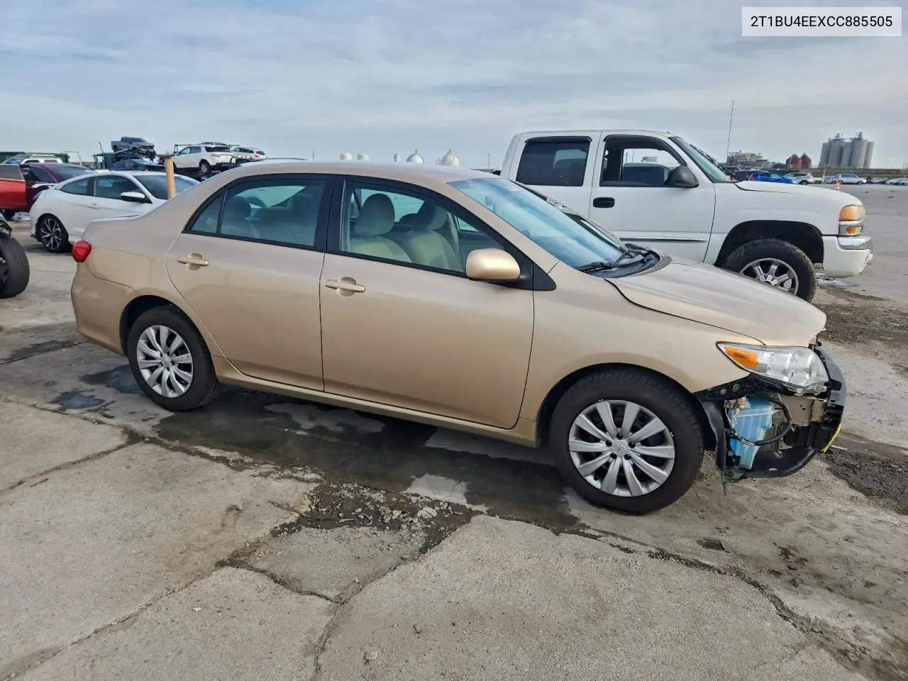 2T1BU4EEXCC885505 2012 Toyota Corolla Base