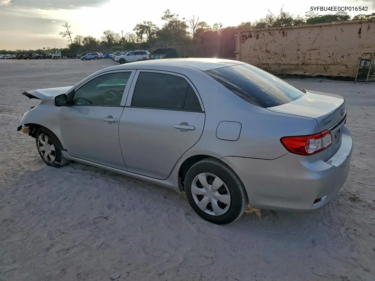 5YFBU4EE0CP016542 2012 Toyota Corolla Base