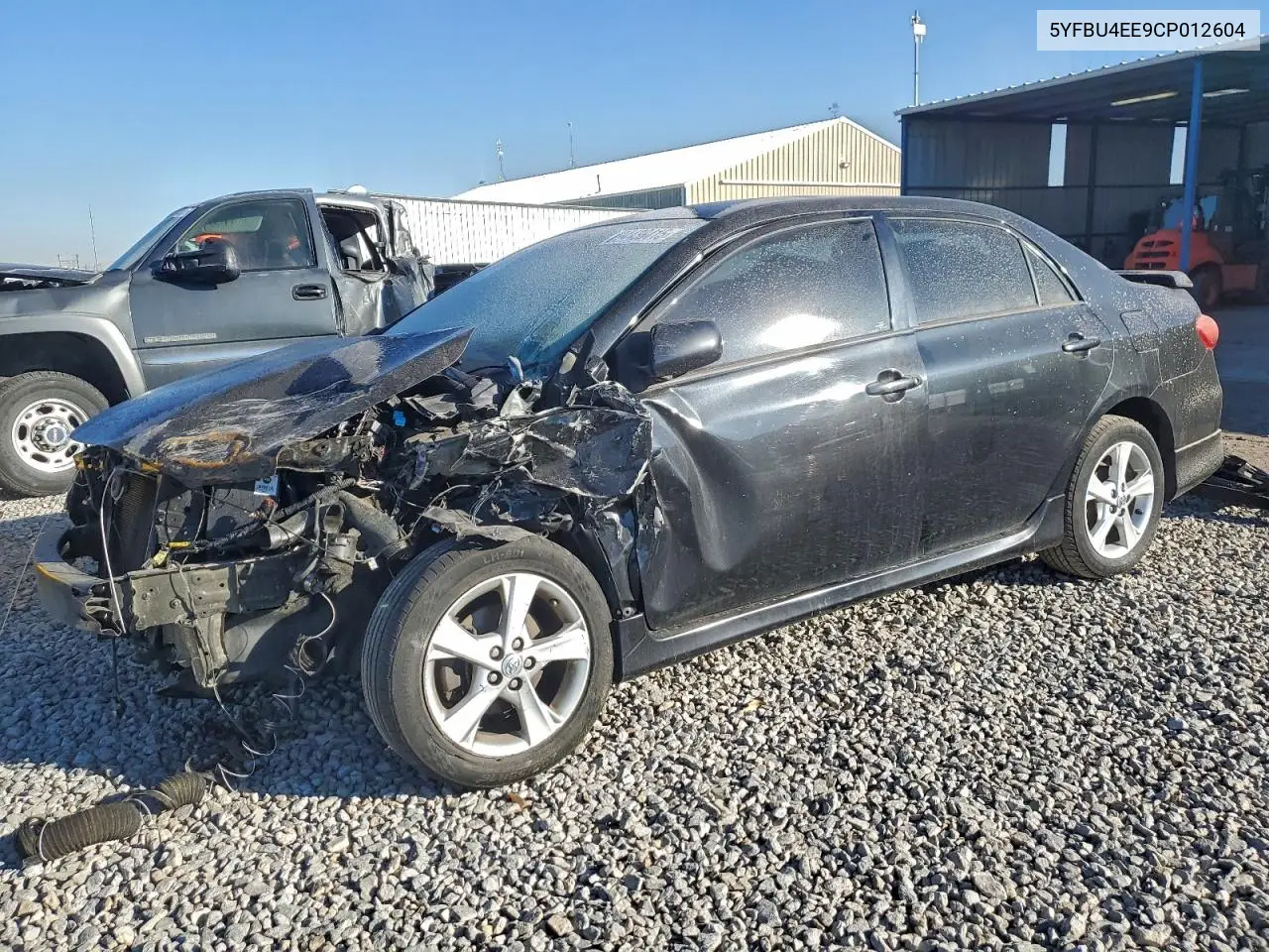 5YFBU4EE9CP012604 2012 Toyota Corolla Base