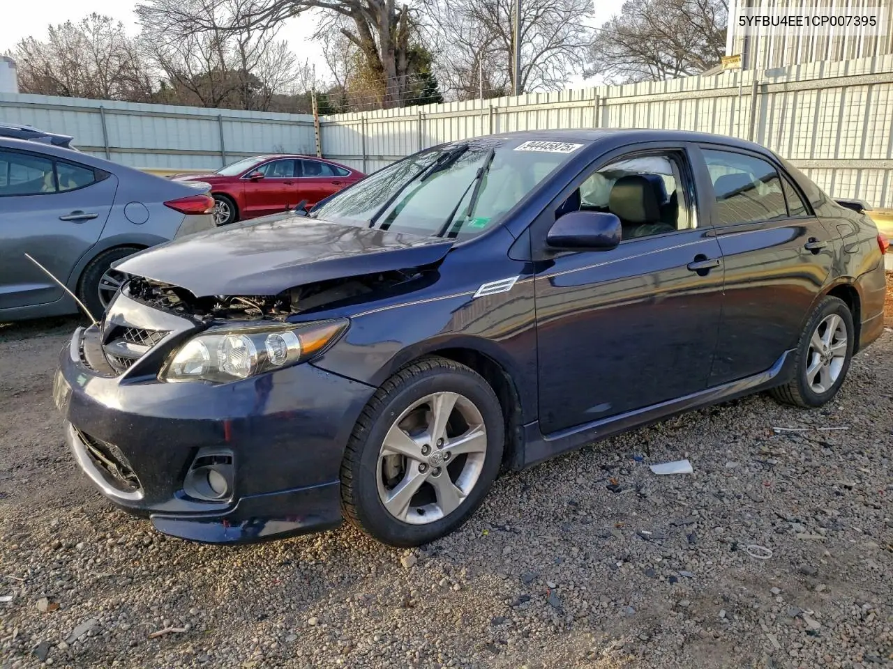 5YFBU4EE1CP007395 2012 Toyota Corolla Base