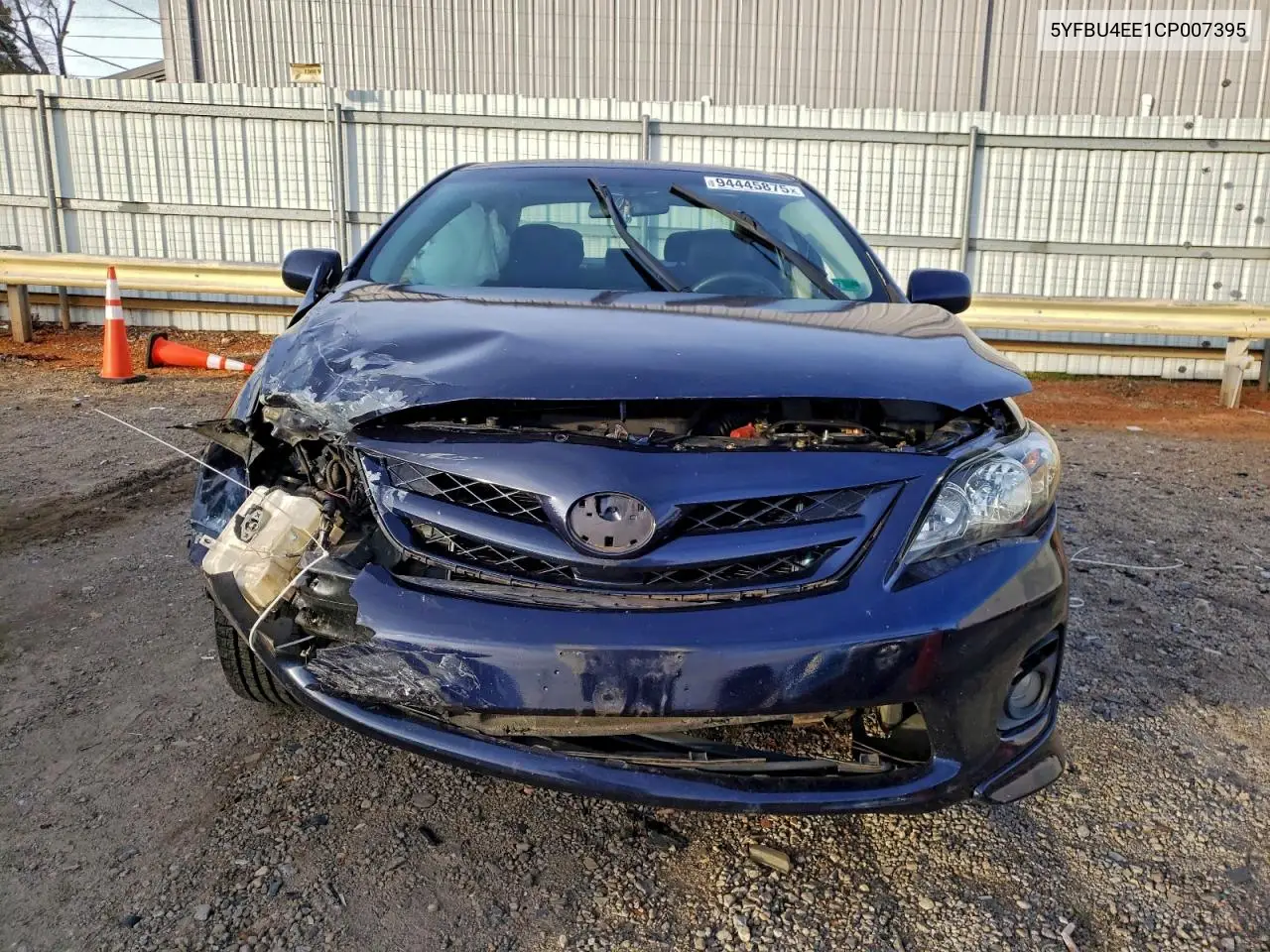 5YFBU4EE1CP007395 2012 Toyota Corolla Base