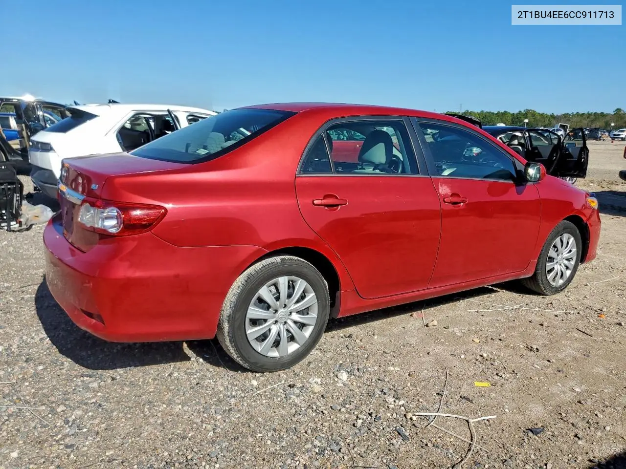 2T1BU4EE6CC911713 2012 Toyota Corolla Base