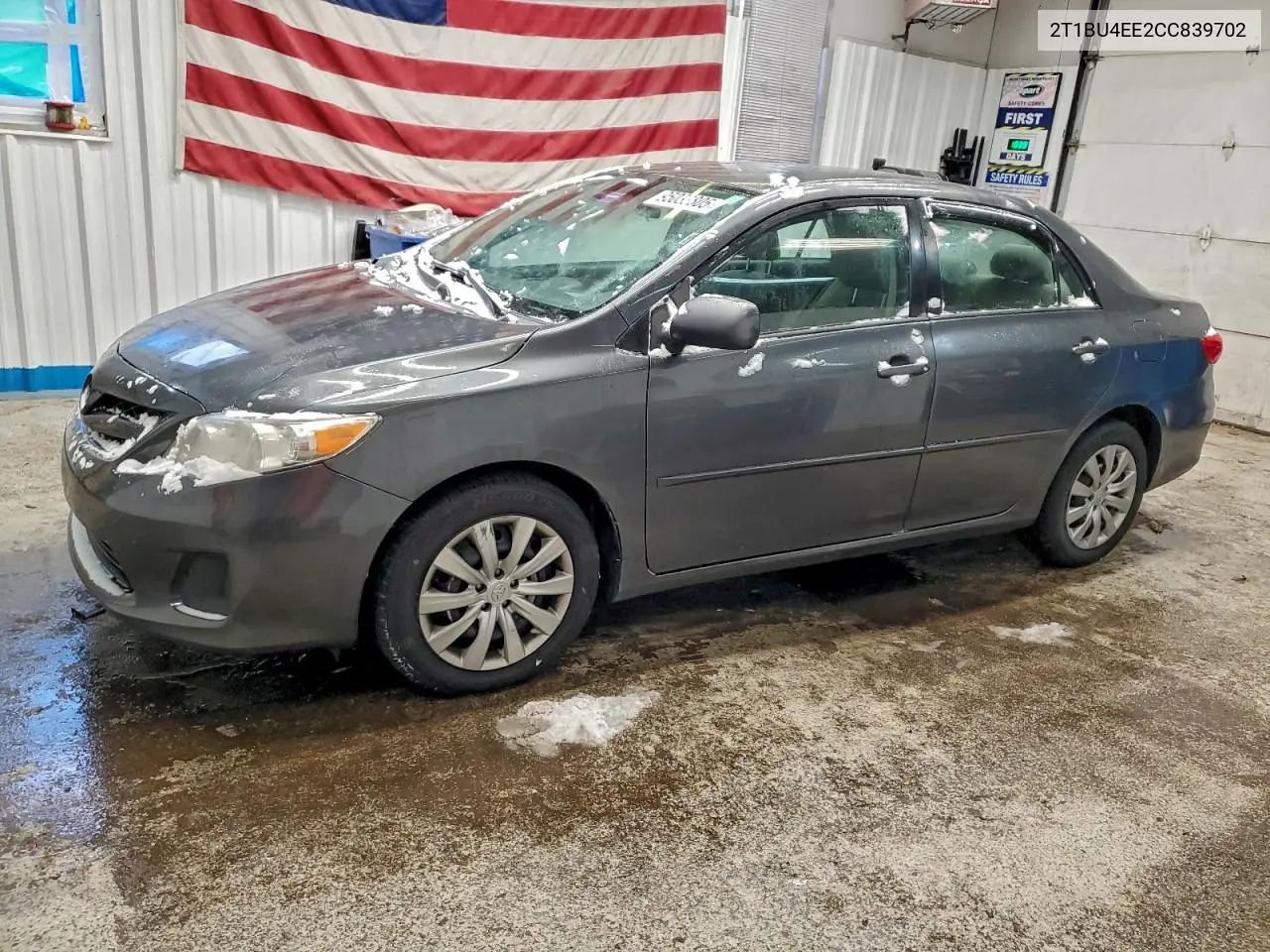 2T1BU4EE2CC839702 2012 Toyota Corolla Base