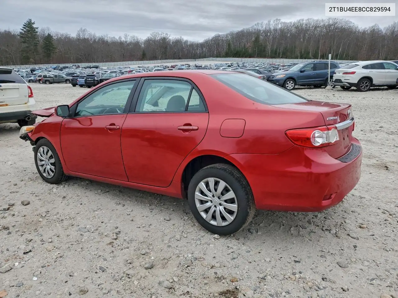 2T1BU4EE8CC829594 2012 Toyota Corolla Base