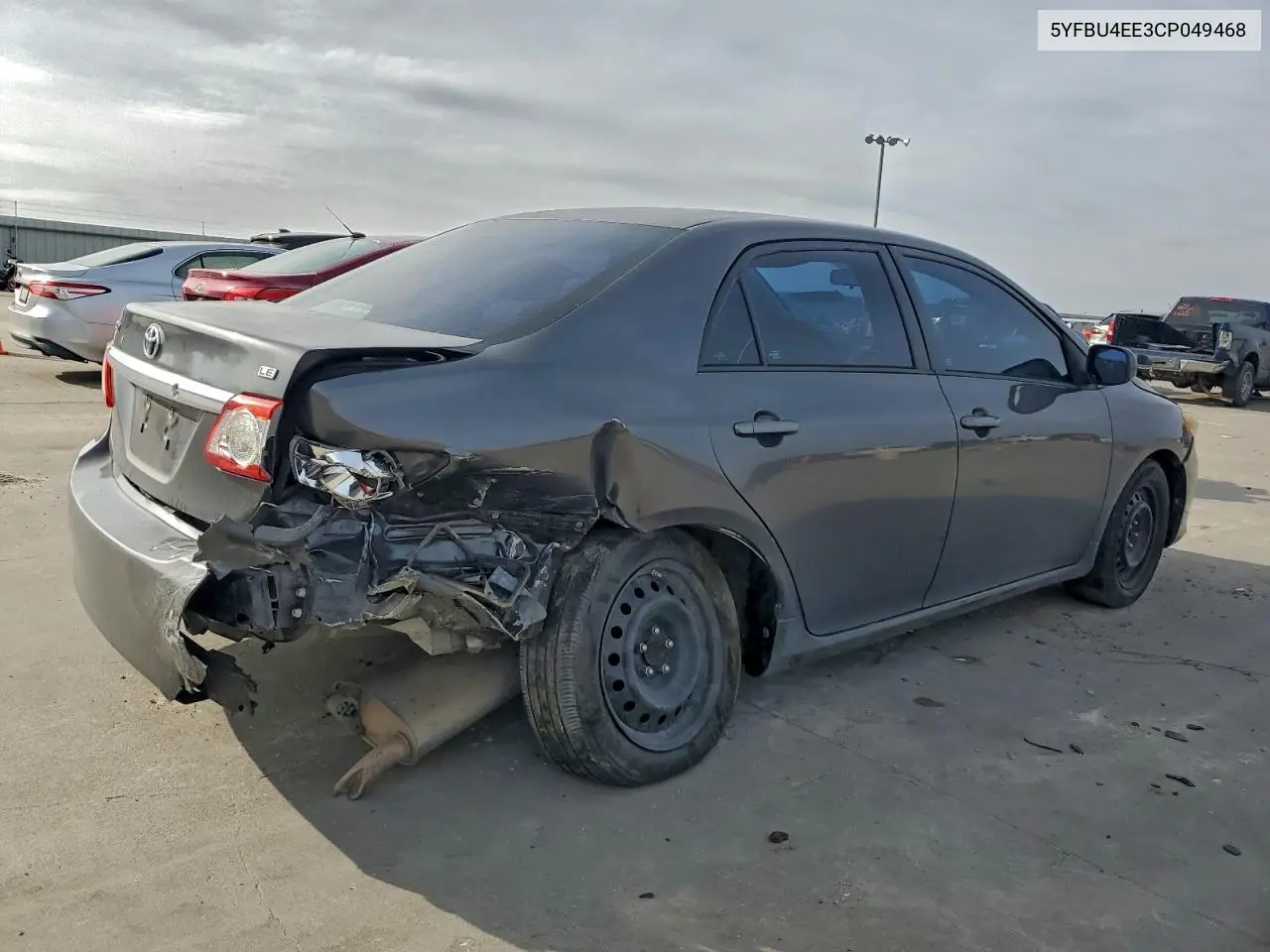 5YFBU4EE3CP049468 2012 Toyota Corolla Base