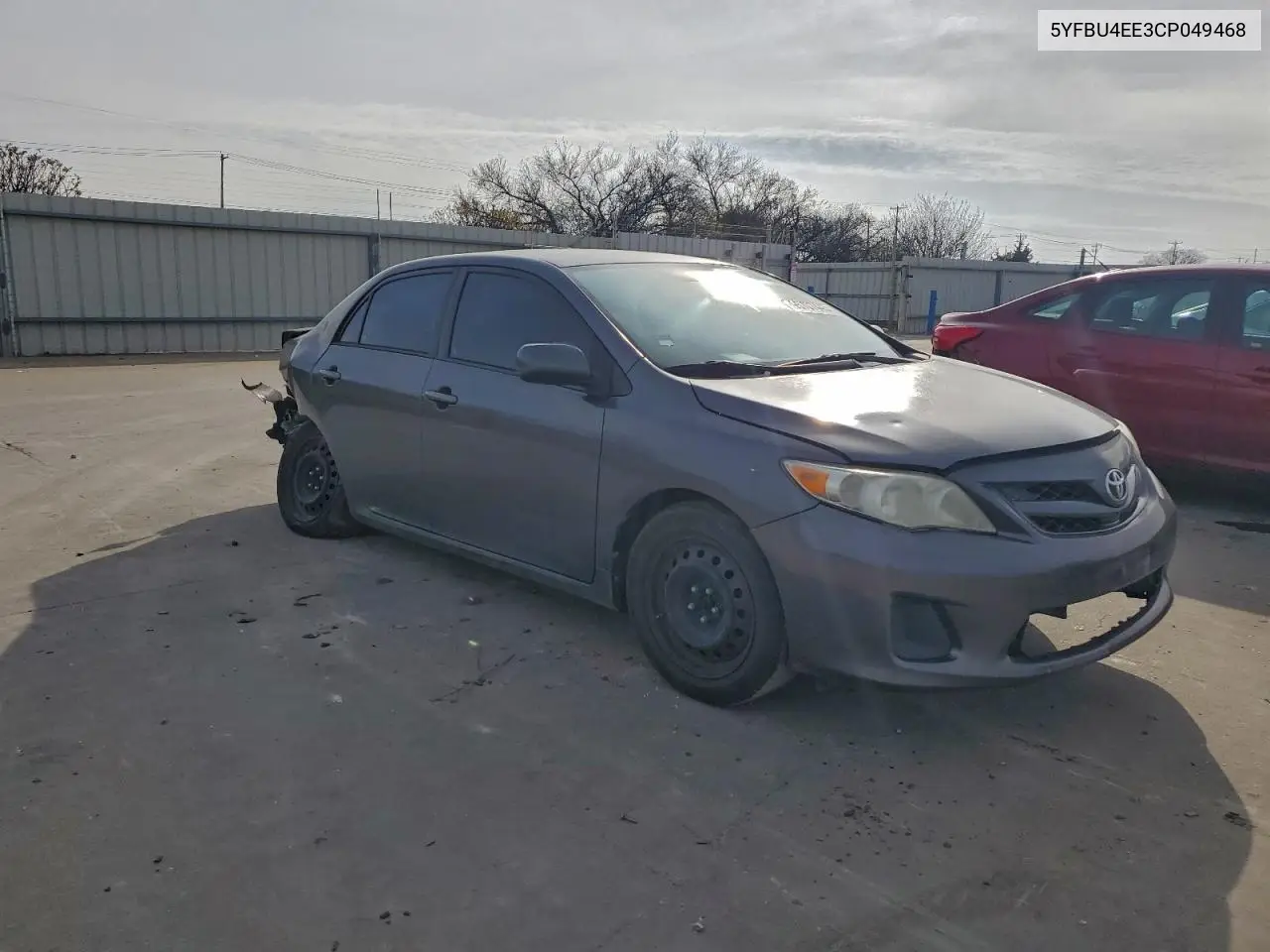 5YFBU4EE3CP049468 2012 Toyota Corolla Base
