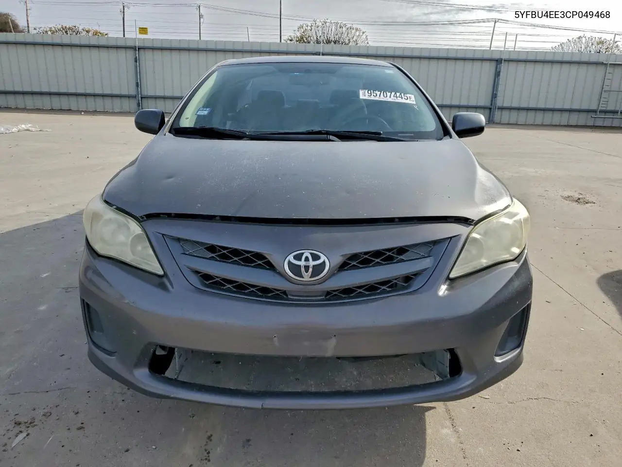 5YFBU4EE3CP049468 2012 Toyota Corolla Base