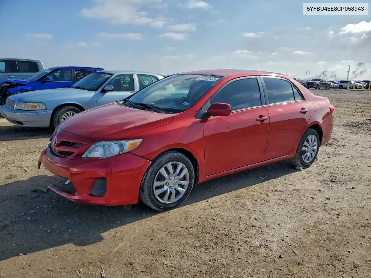 5YFBU4EE8CP058943 2012 Toyota Corolla Base