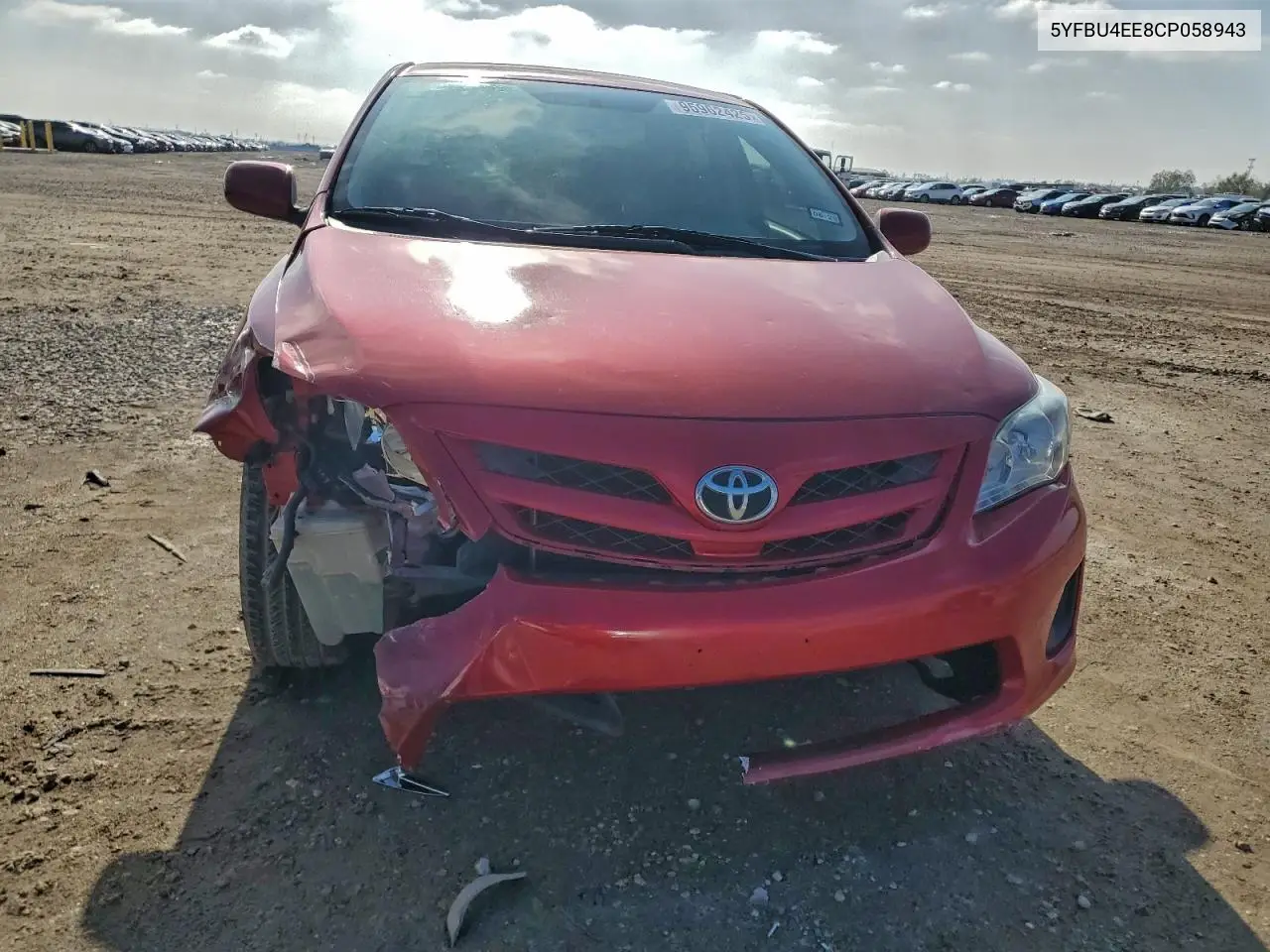 5YFBU4EE8CP058943 2012 Toyota Corolla Base