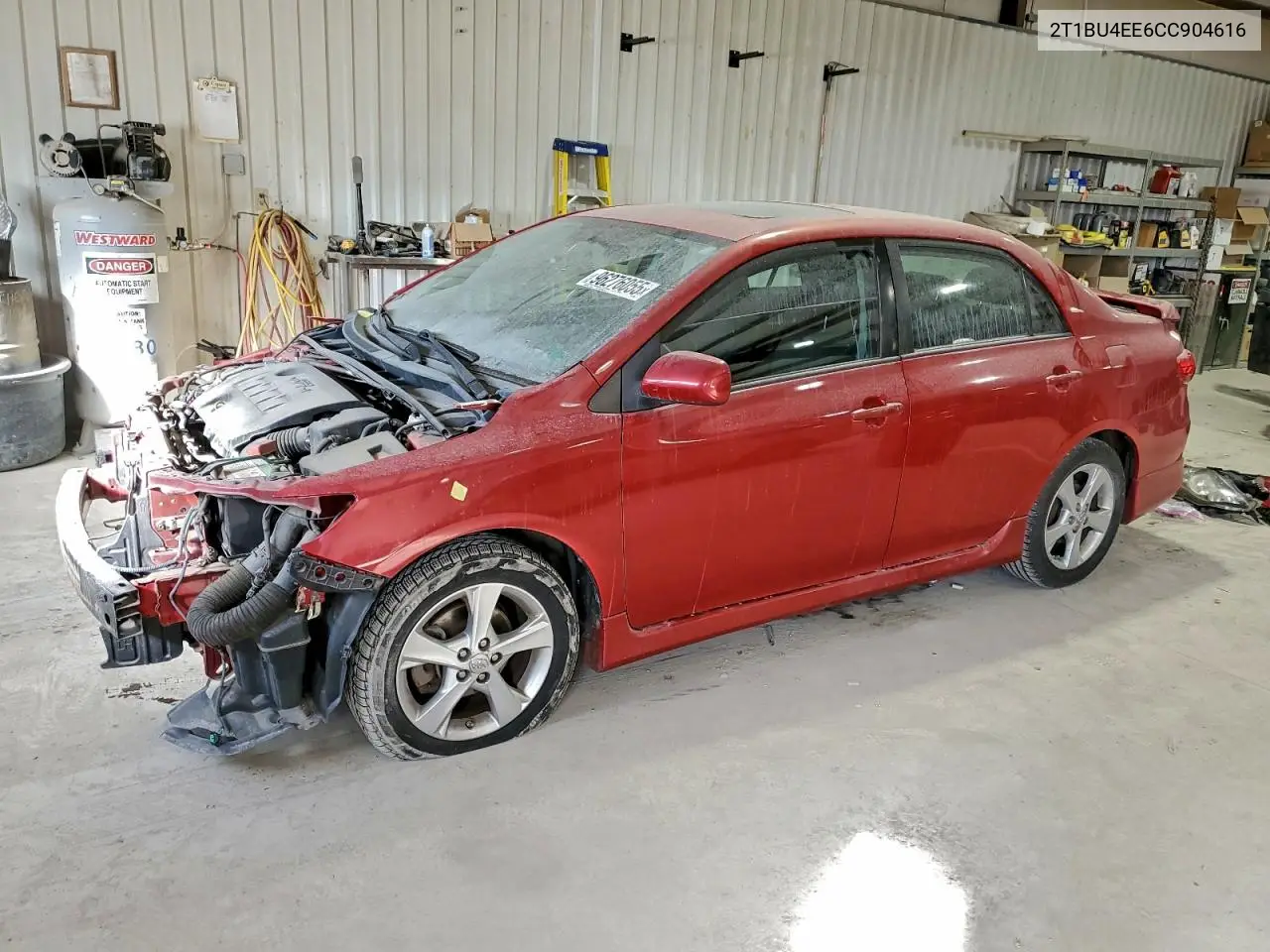 2T1BU4EE6CC904616 2012 Toyota Corolla Base