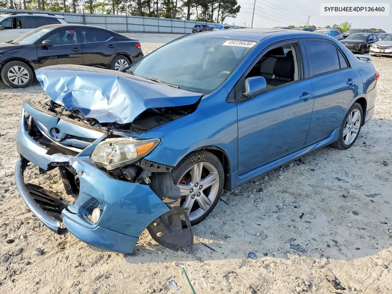 5YFBU4EE4DP136460 2013 Toyota Corolla S