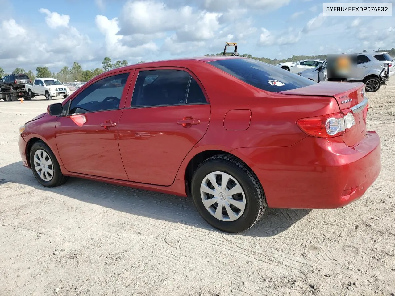 2013 Toyota Corolla Base VIN: 5YFBU4EEXDP076832 Lot: 64049354