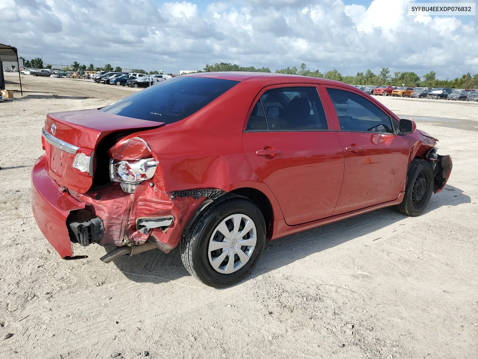 2013 Toyota Corolla Base VIN: 5YFBU4EEXDP076832 Lot: 64049354