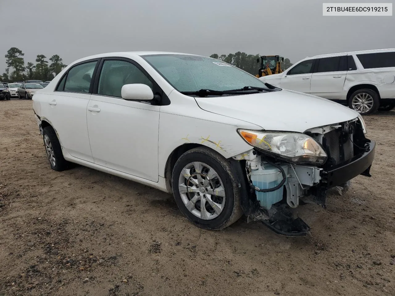 2013 Toyota Corolla Base VIN: 2T1BU4EE6DC919215 Lot: 64668544