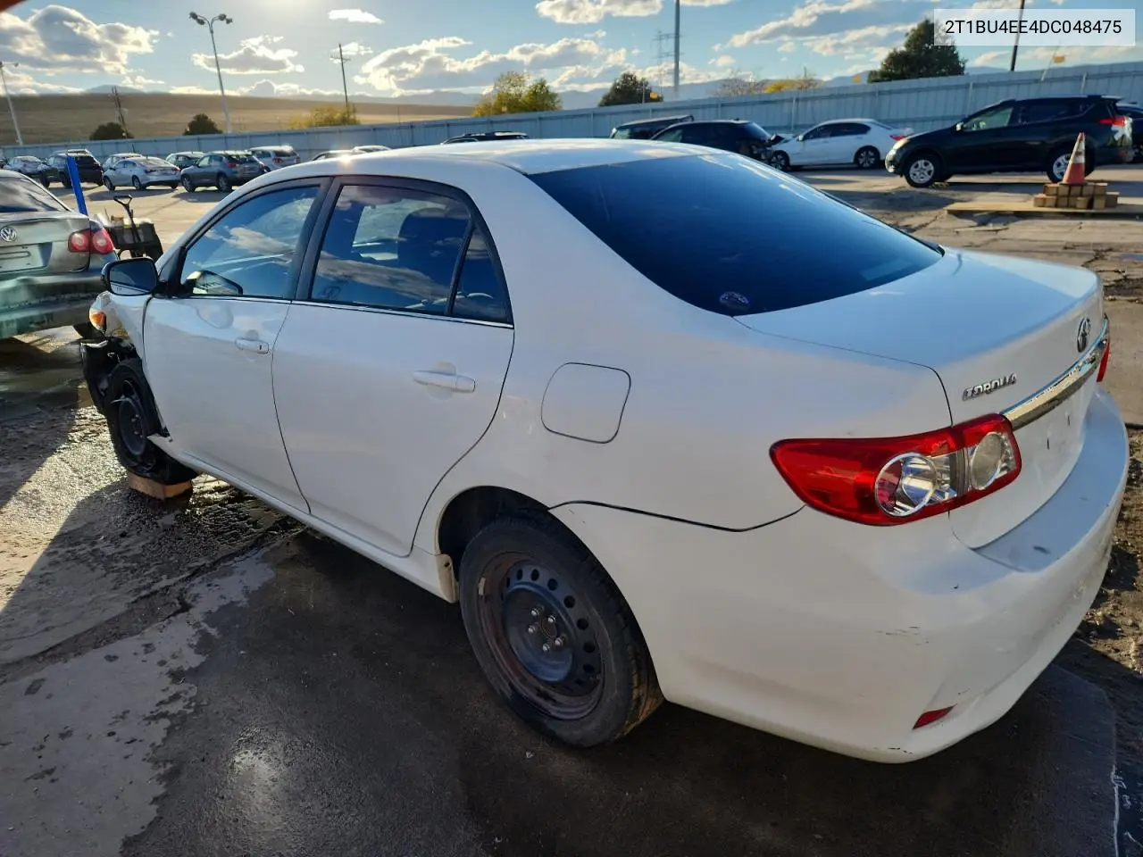 2T1BU4EE4DC048475 2013 Toyota Corolla Base
