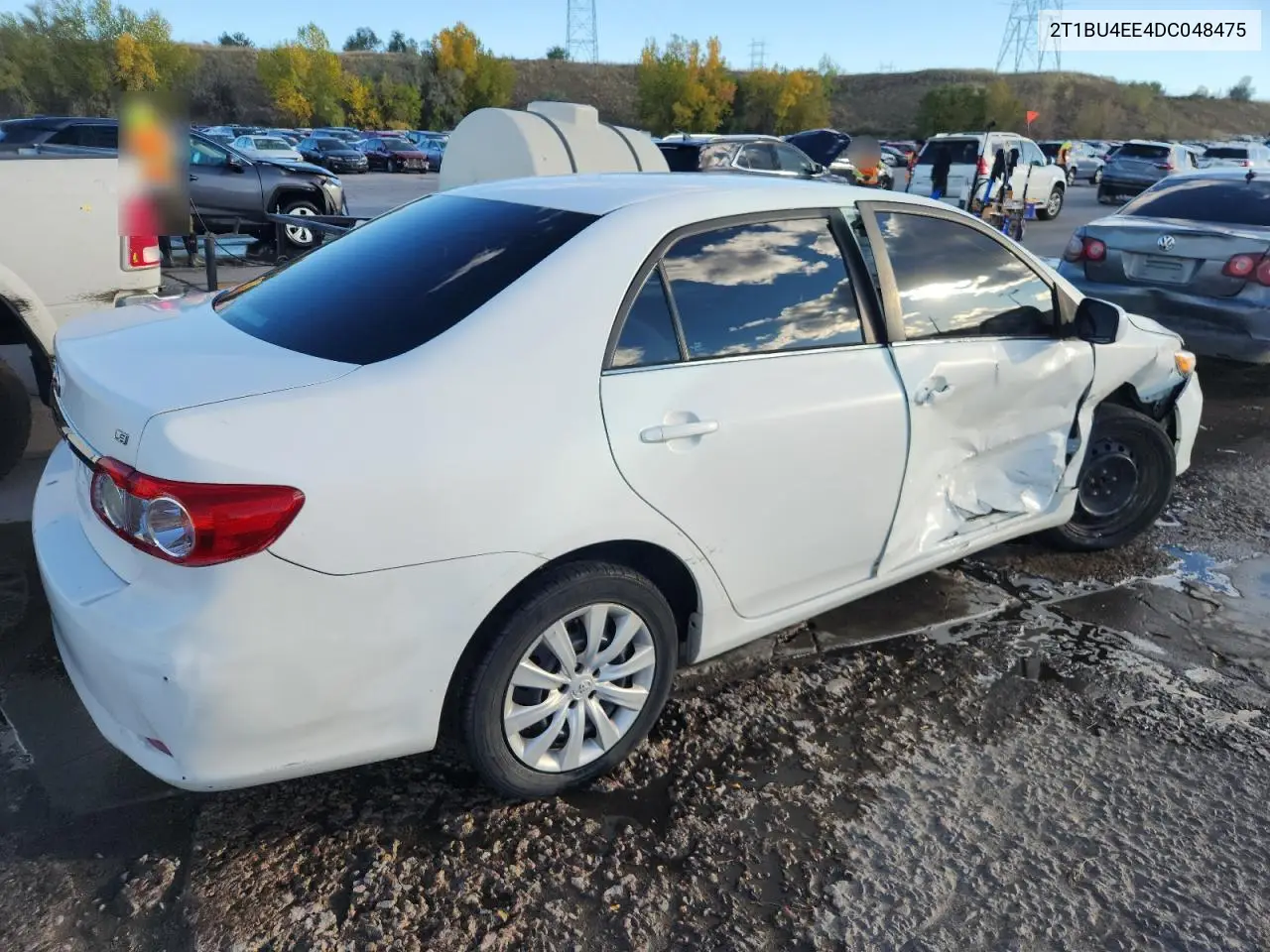 2T1BU4EE4DC048475 2013 Toyota Corolla Base