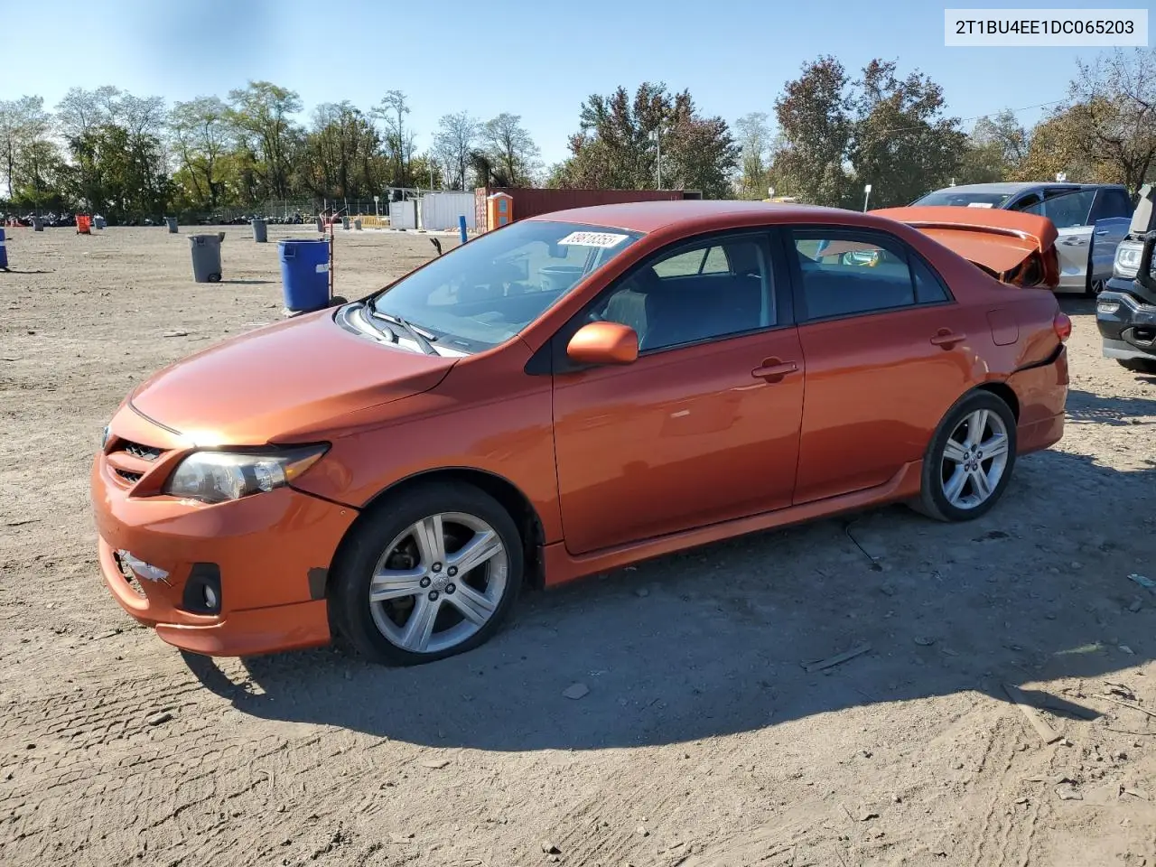 2T1BU4EE1DC065203 2013 Toyota Corolla Base