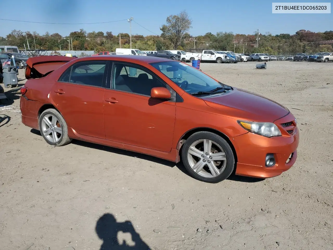 2T1BU4EE1DC065203 2013 Toyota Corolla Base