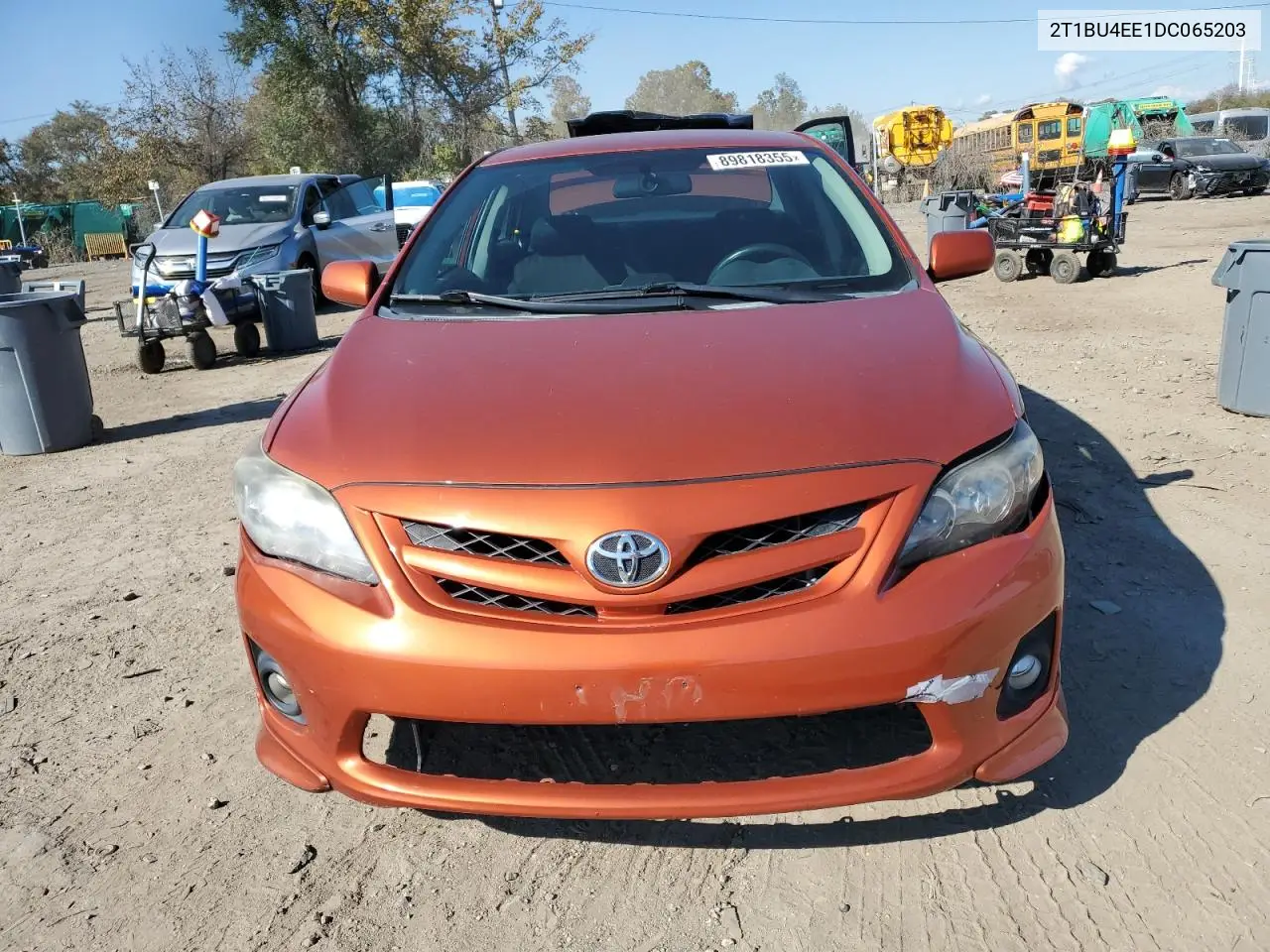 2T1BU4EE1DC065203 2013 Toyota Corolla Base
