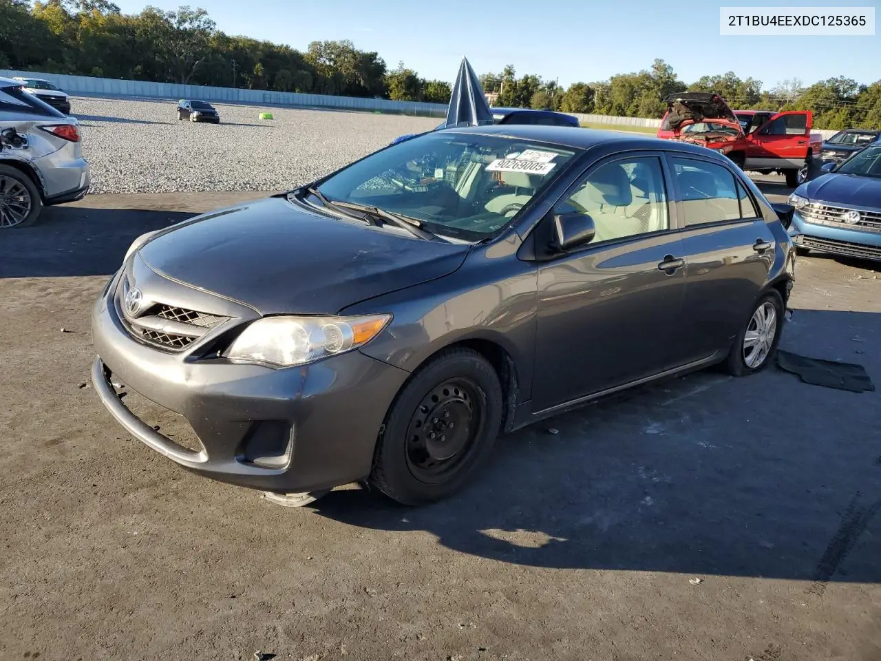2T1BU4EEXDC125365 2013 Toyota Corolla Base