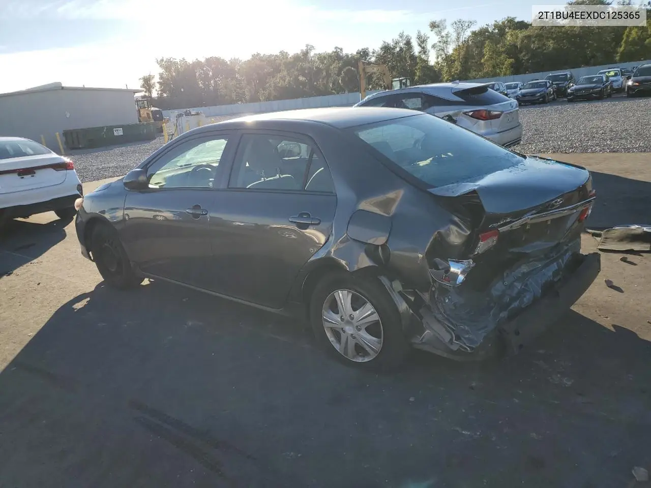 2T1BU4EEXDC125365 2013 Toyota Corolla Base