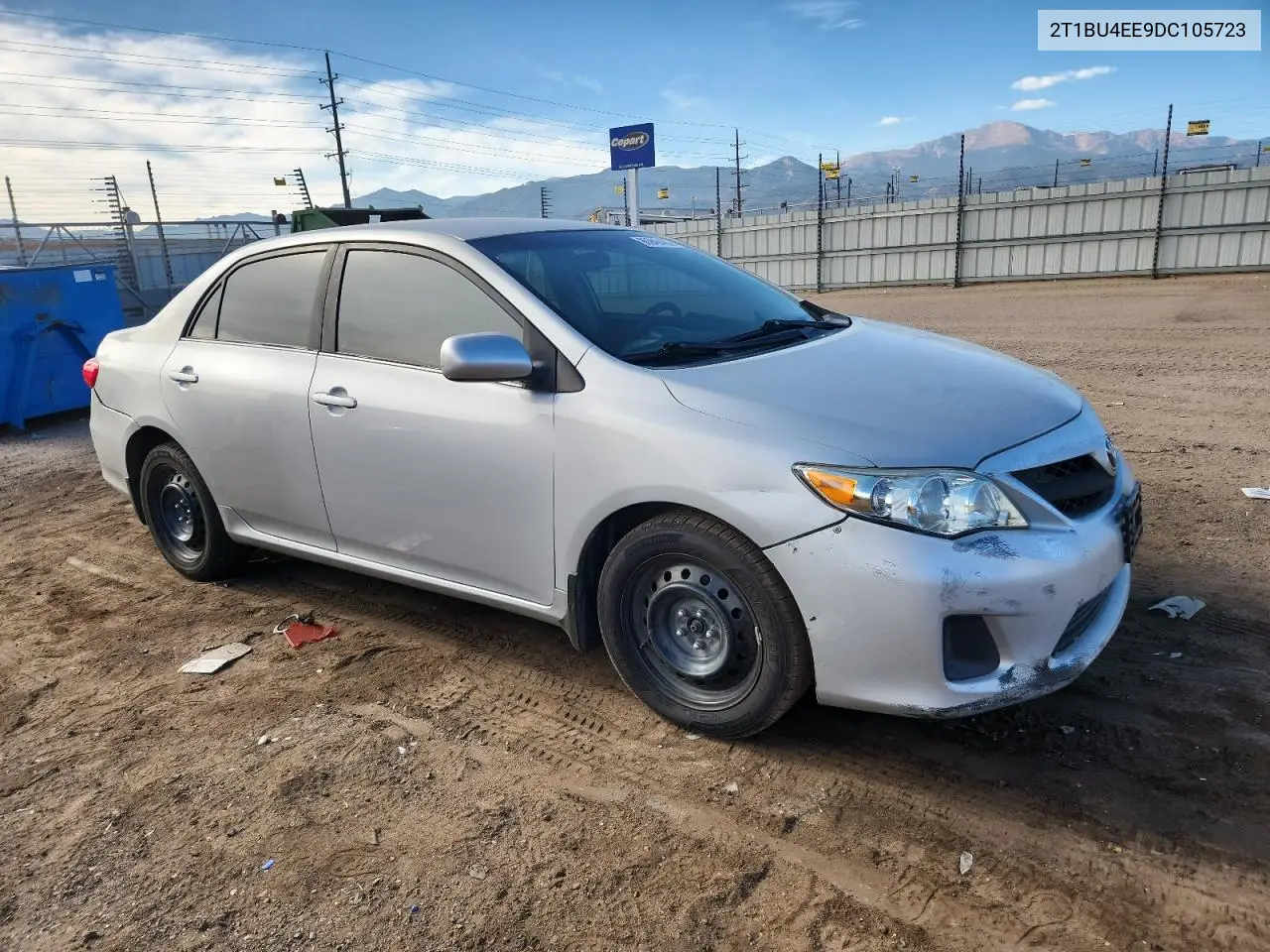 2T1BU4EE9DC105723 2013 Toyota Corolla Base