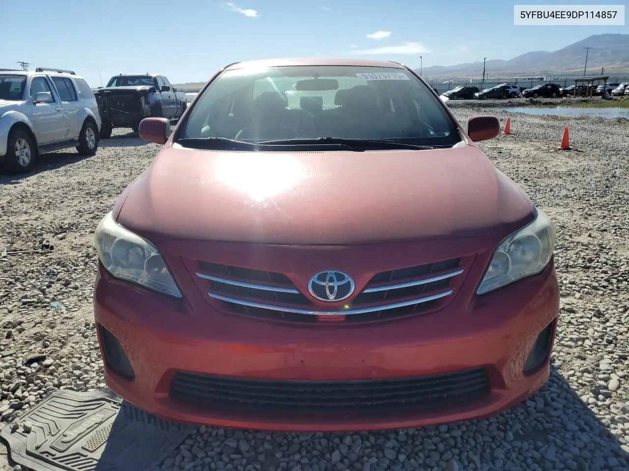 5YFBU4EE9DP114857 2013 Toyota Corolla Base