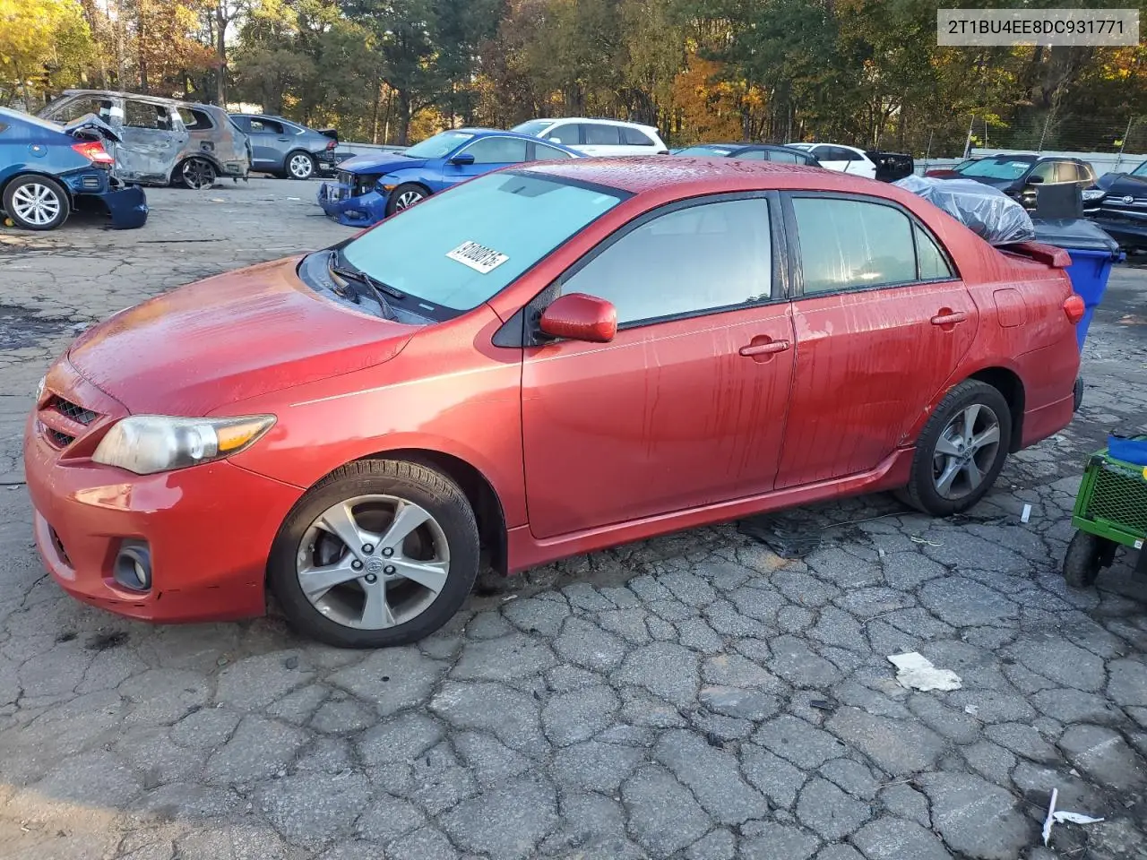 2T1BU4EE8DC931771 2013 Toyota Corolla Base