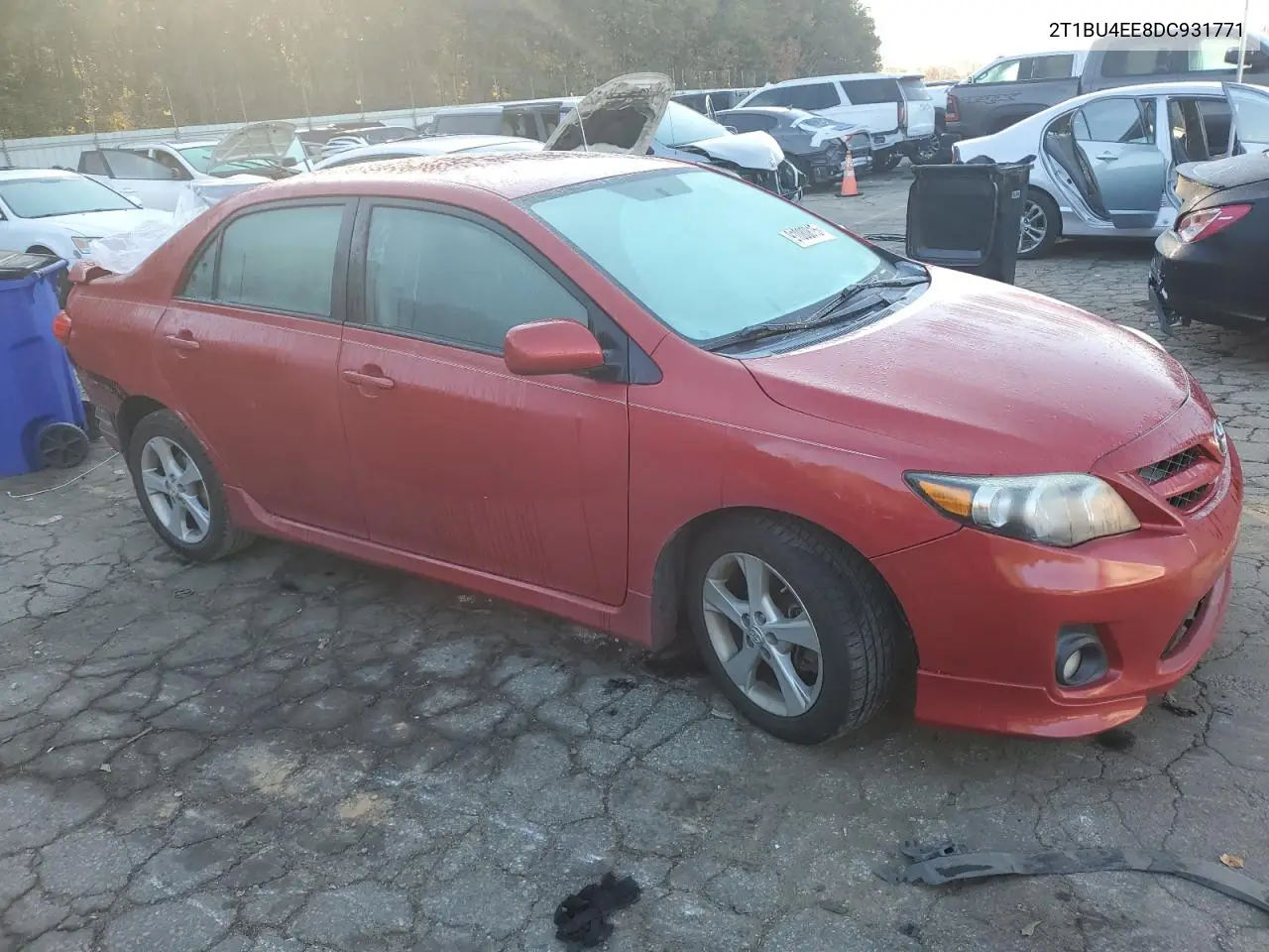 2T1BU4EE8DC931771 2013 Toyota Corolla Base