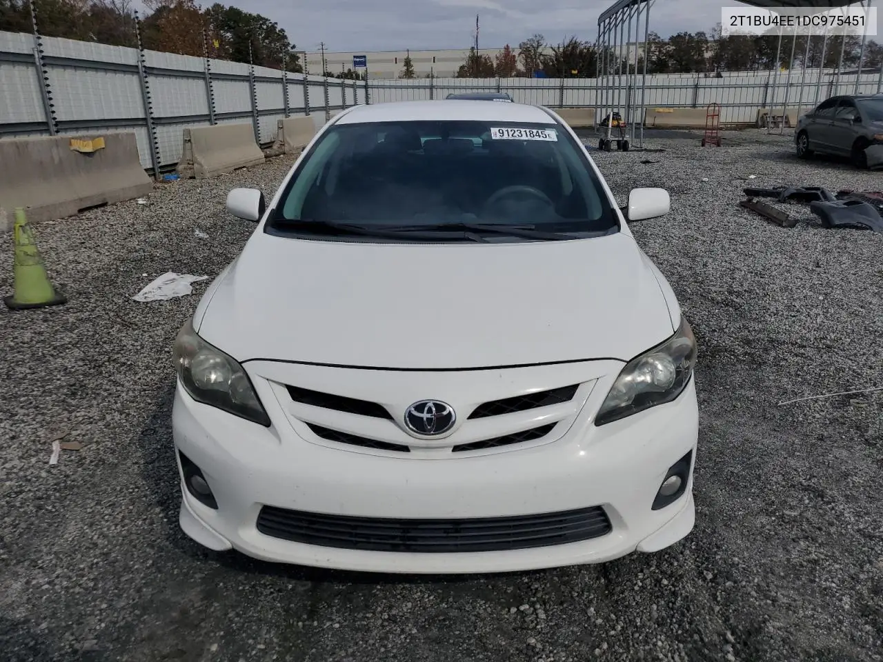 2T1BU4EE1DC975451 2013 Toyota Corolla Base