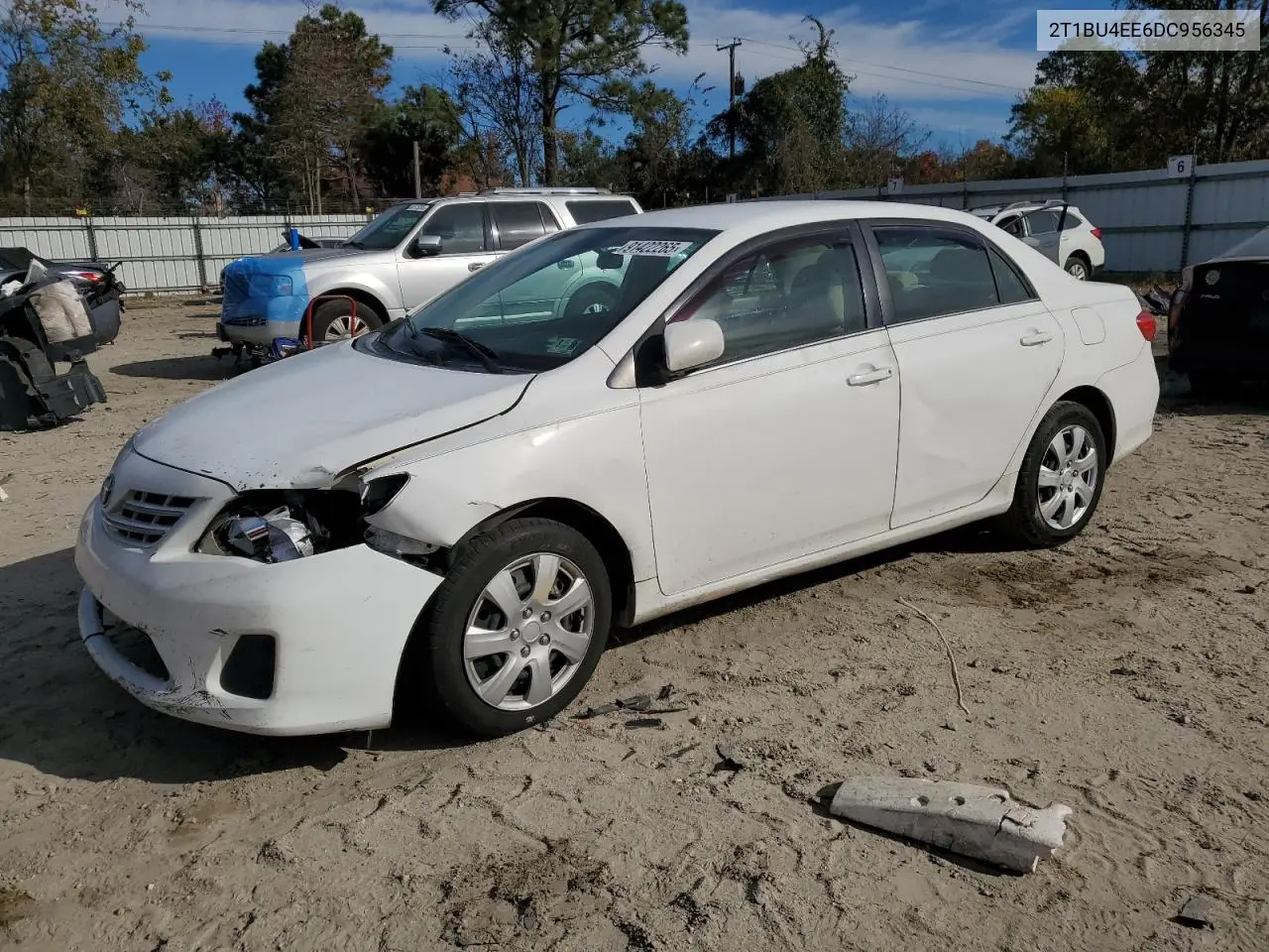 2T1BU4EE6DC956345 2013 Toyota Corolla Base
