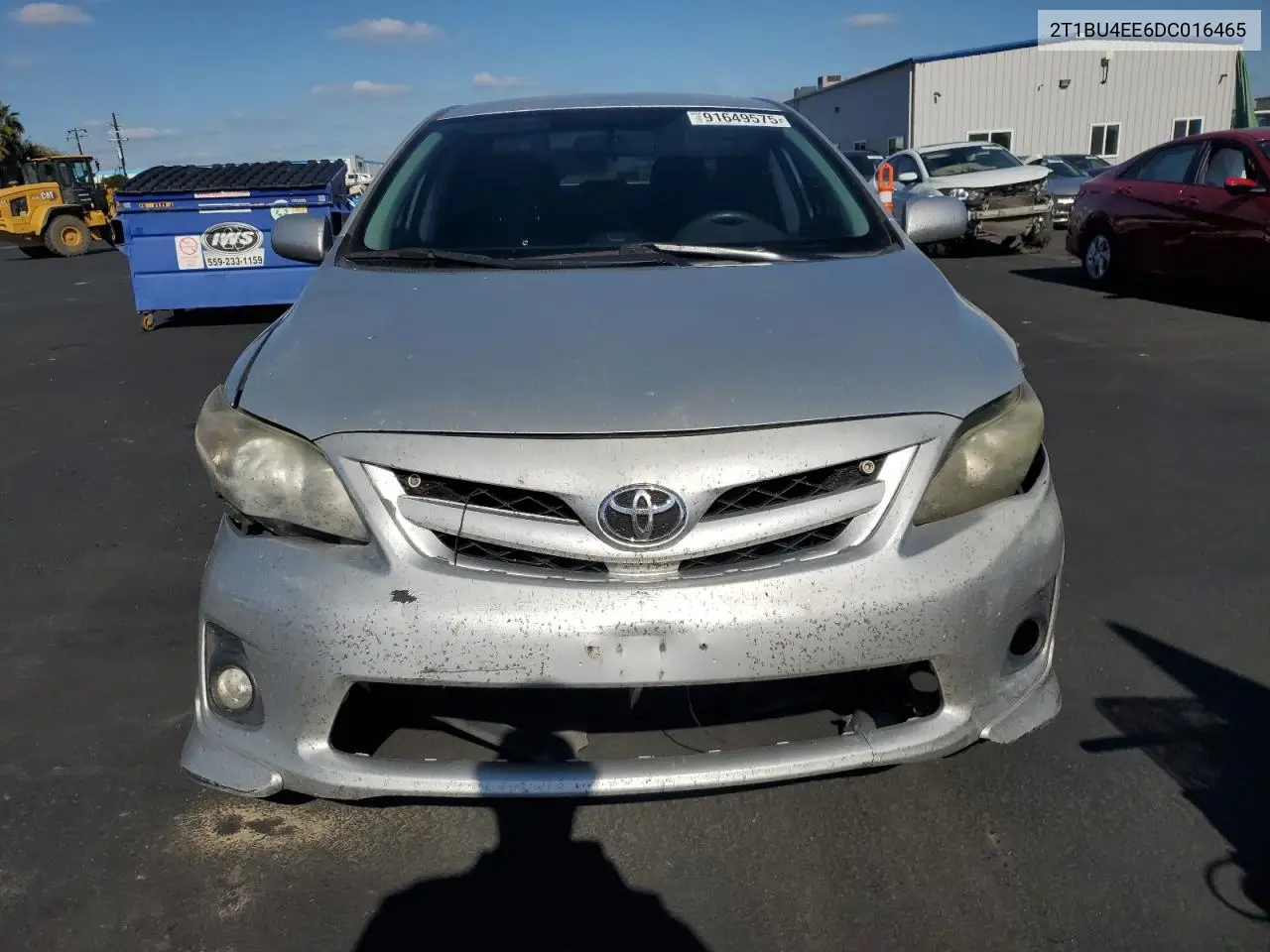 2T1BU4EE6DC016465 2013 Toyota Corolla Base