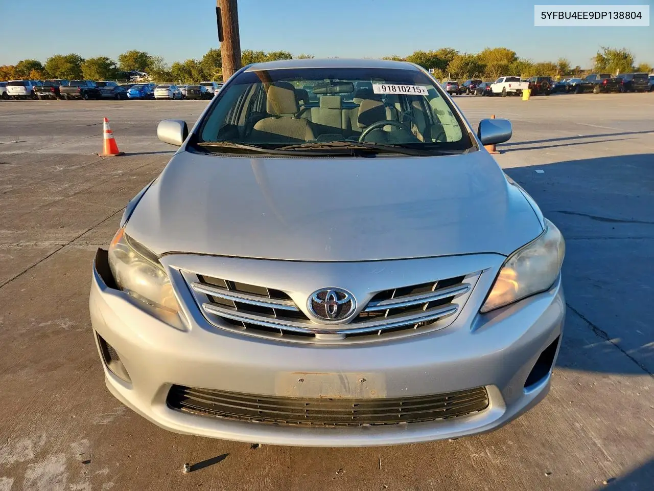5YFBU4EE9DP138804 2013 Toyota Corolla Base
