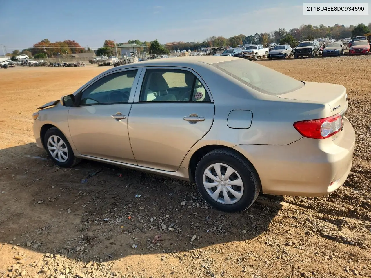 2T1BU4EE8DC934590 2013 Toyota Corolla Base